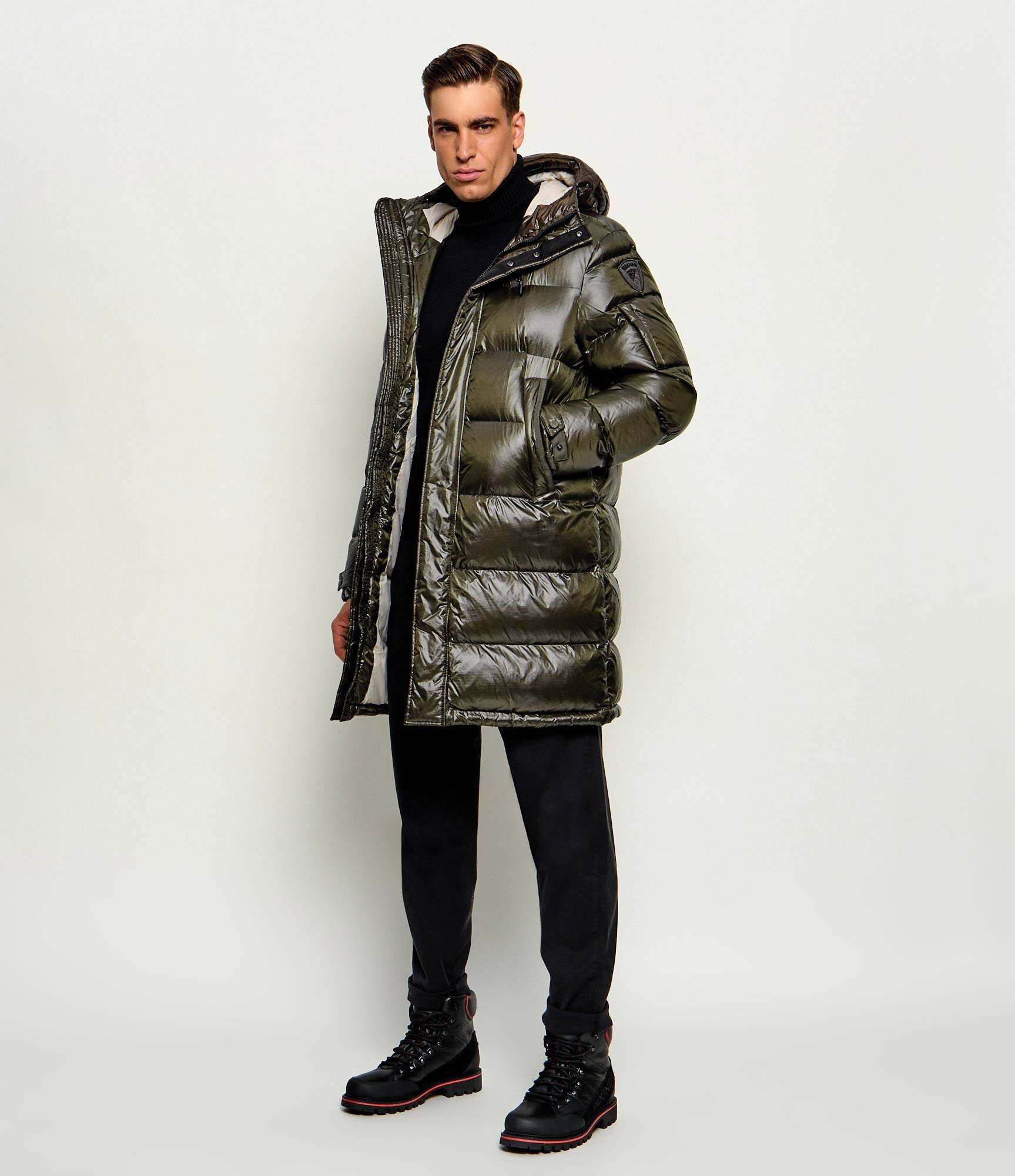 Blauer Palton Aldrich