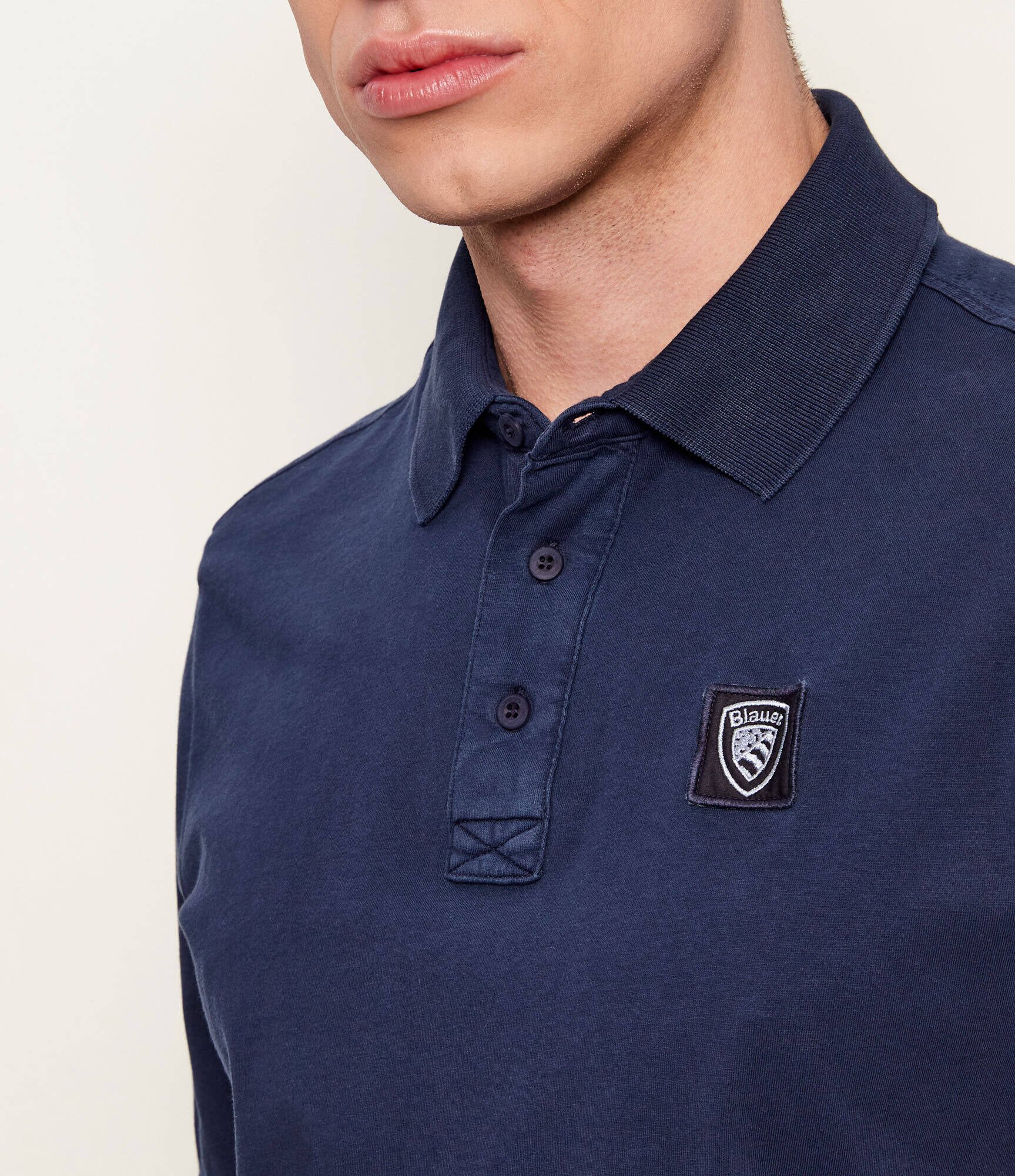 Blauer Polo DEVITT | regular fit