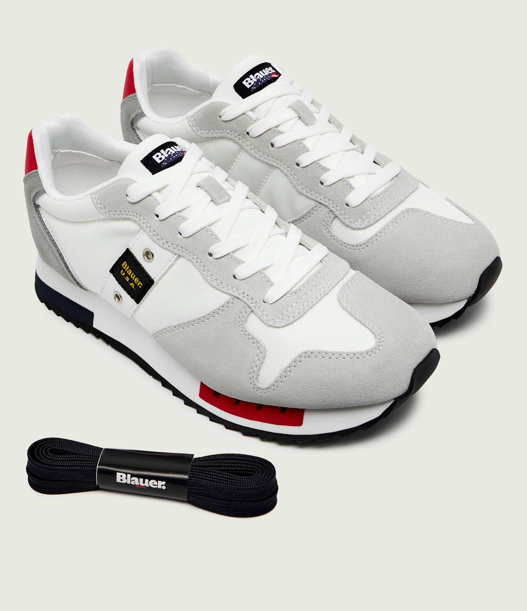 Blauer Sneakers QUEENS01 | piele întoarsă