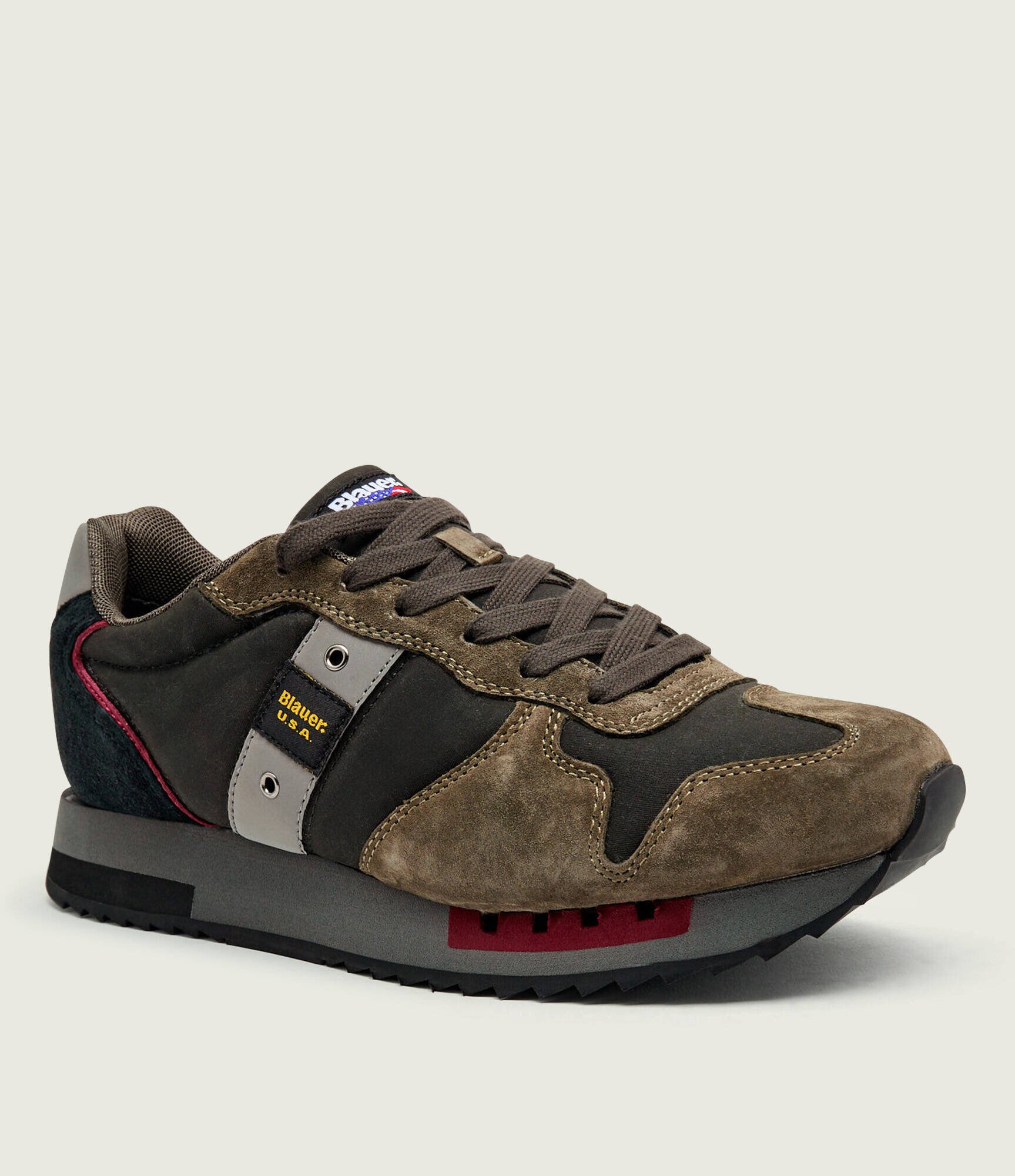 Blauer Sneakers QUEENS01 | piele întoarsă