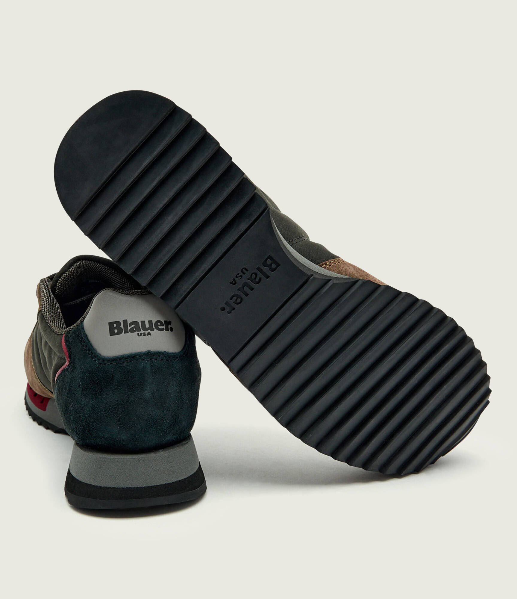 Blauer Sneakers QUEENS01 | piele întoarsă