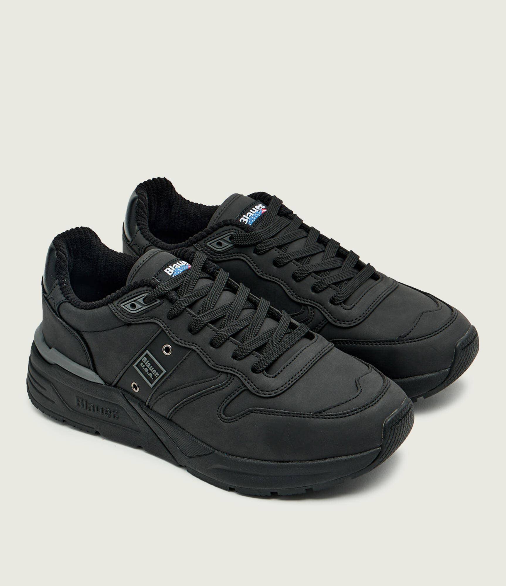 Blauer Sneakers RAY04 cu adaos de piele