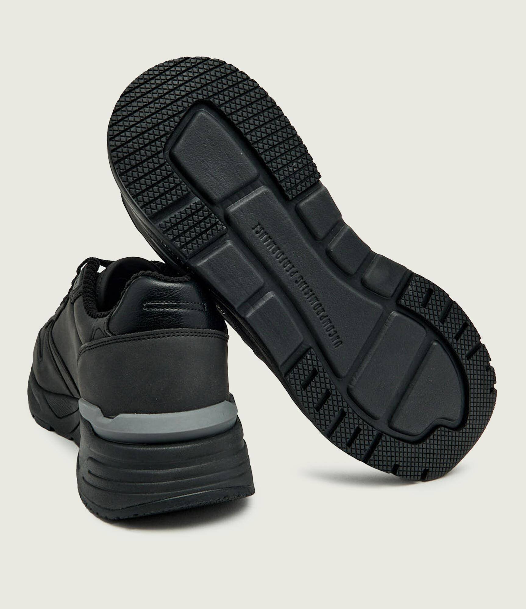 Blauer Sneakers RAY04 cu adaos de piele