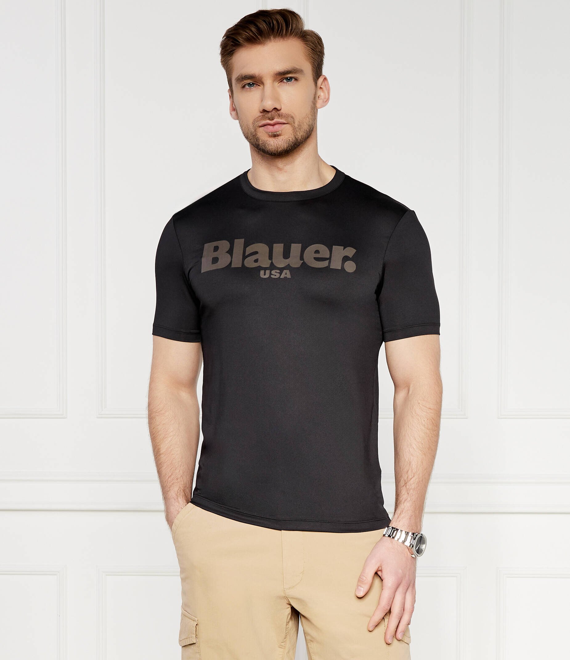 Blauer Tricou MANICA CORTA | Regular Fit | stretch