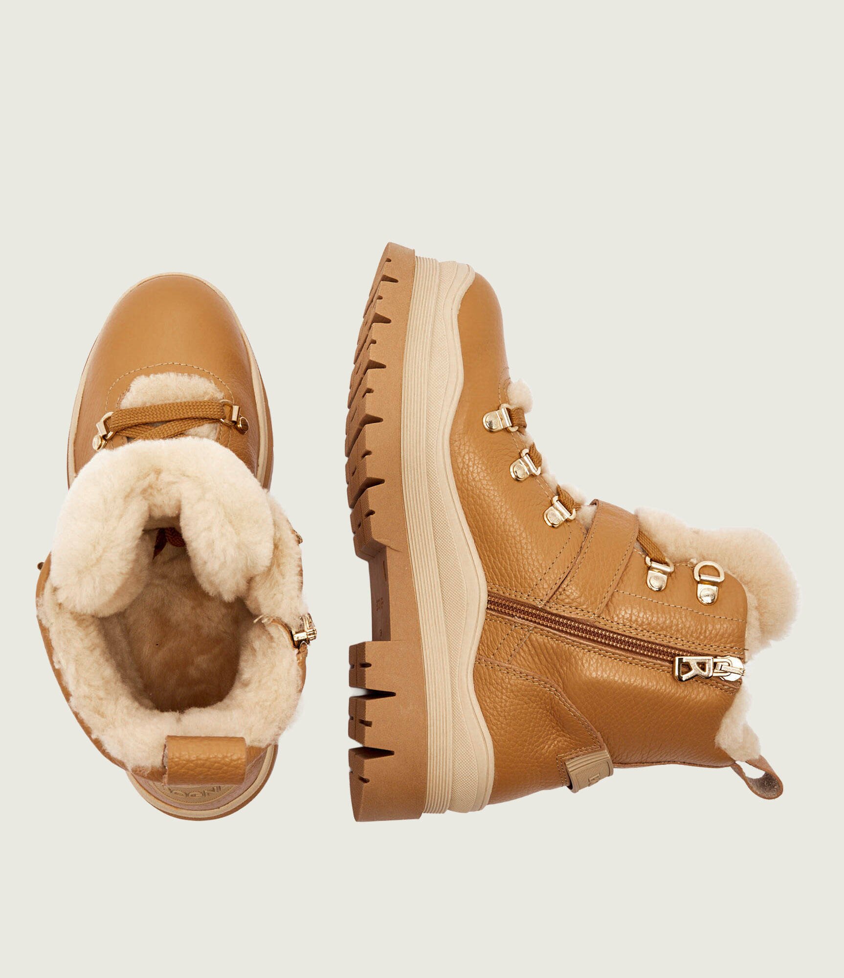 Bogner De piele insulete Arosa 10 | shearling