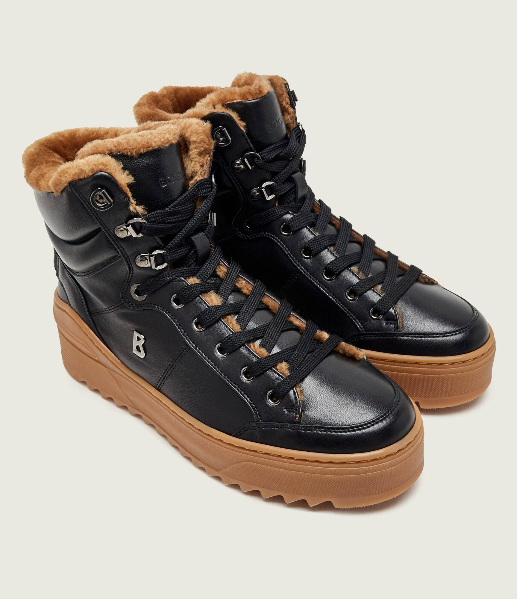 Bogner De piele insulete Bucharest 6 | shearling cu adaos de lână