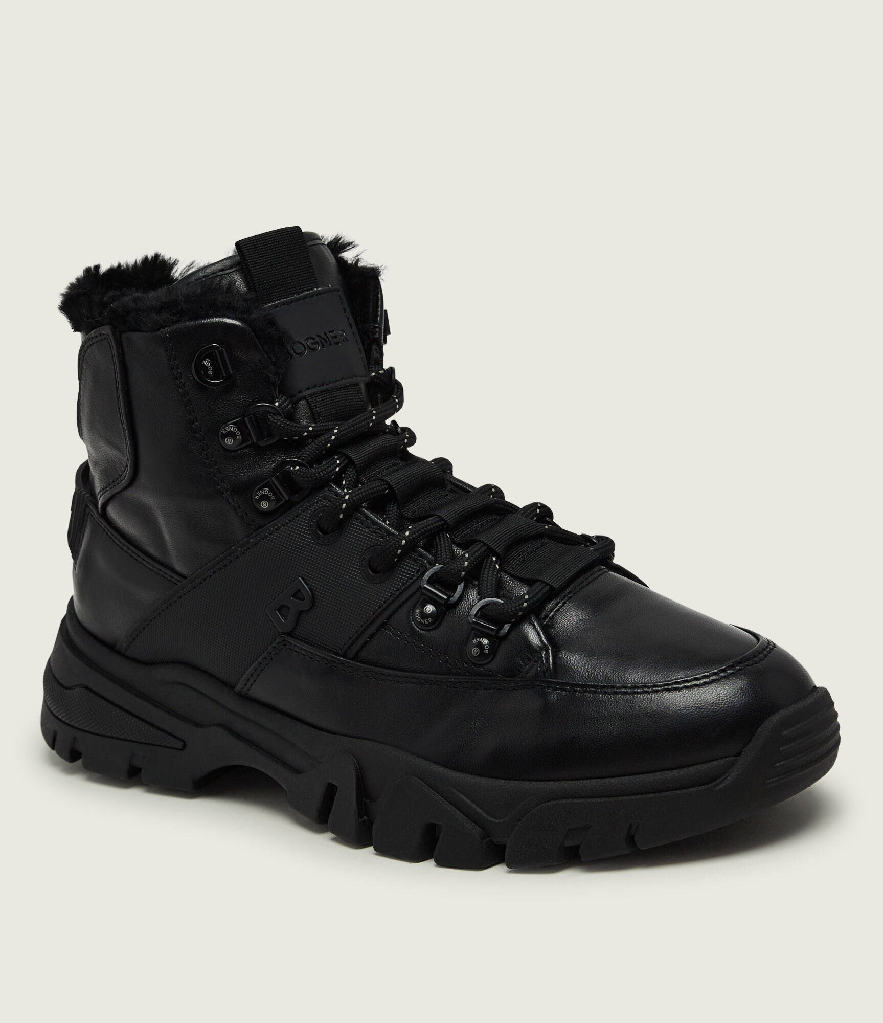 Bogner De piele insulete Copper Mountain 11A | shearling cu adaos de lână