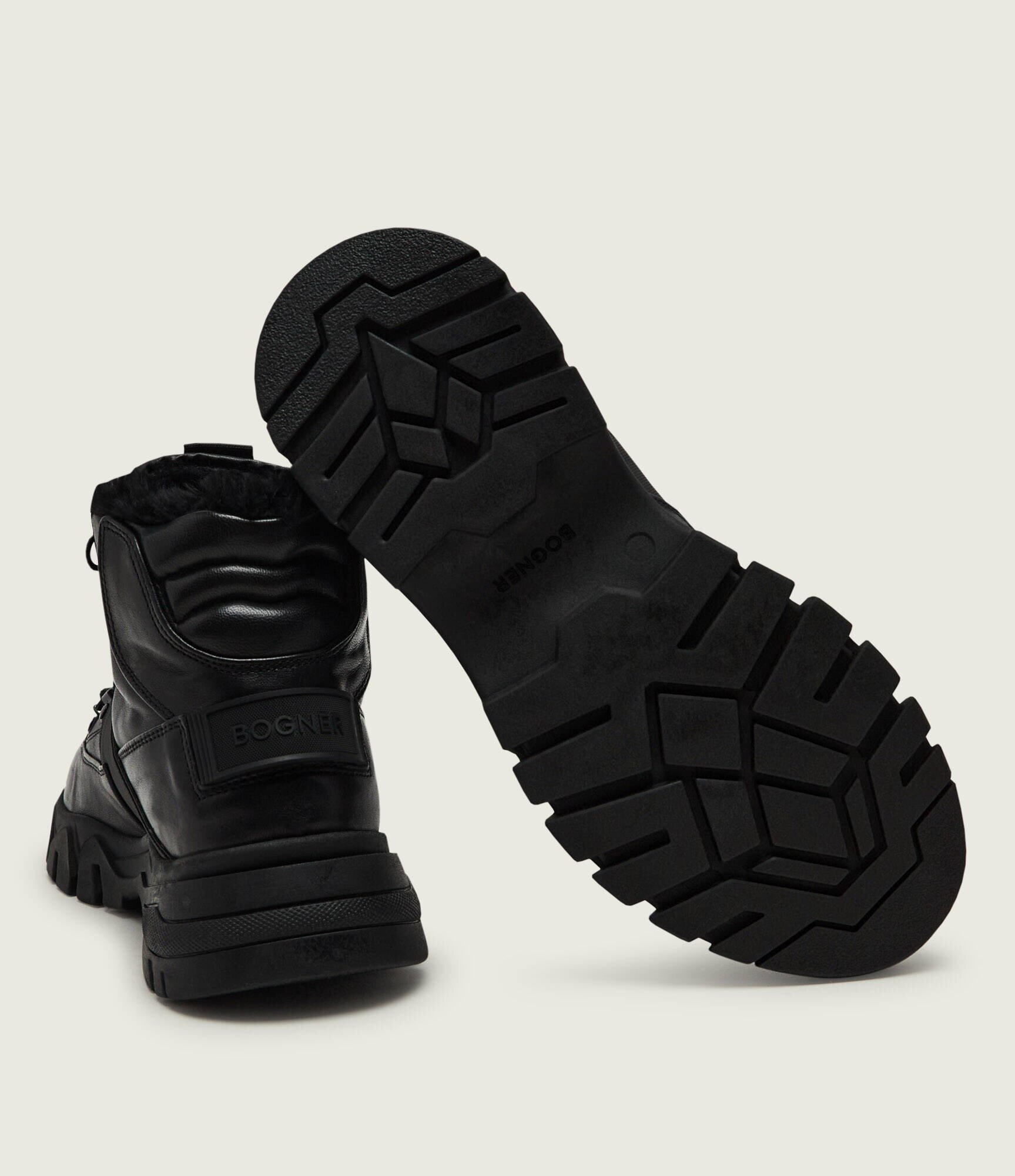 Bogner De piele insulete Copper Mountain 11A | shearling cu adaos de lână