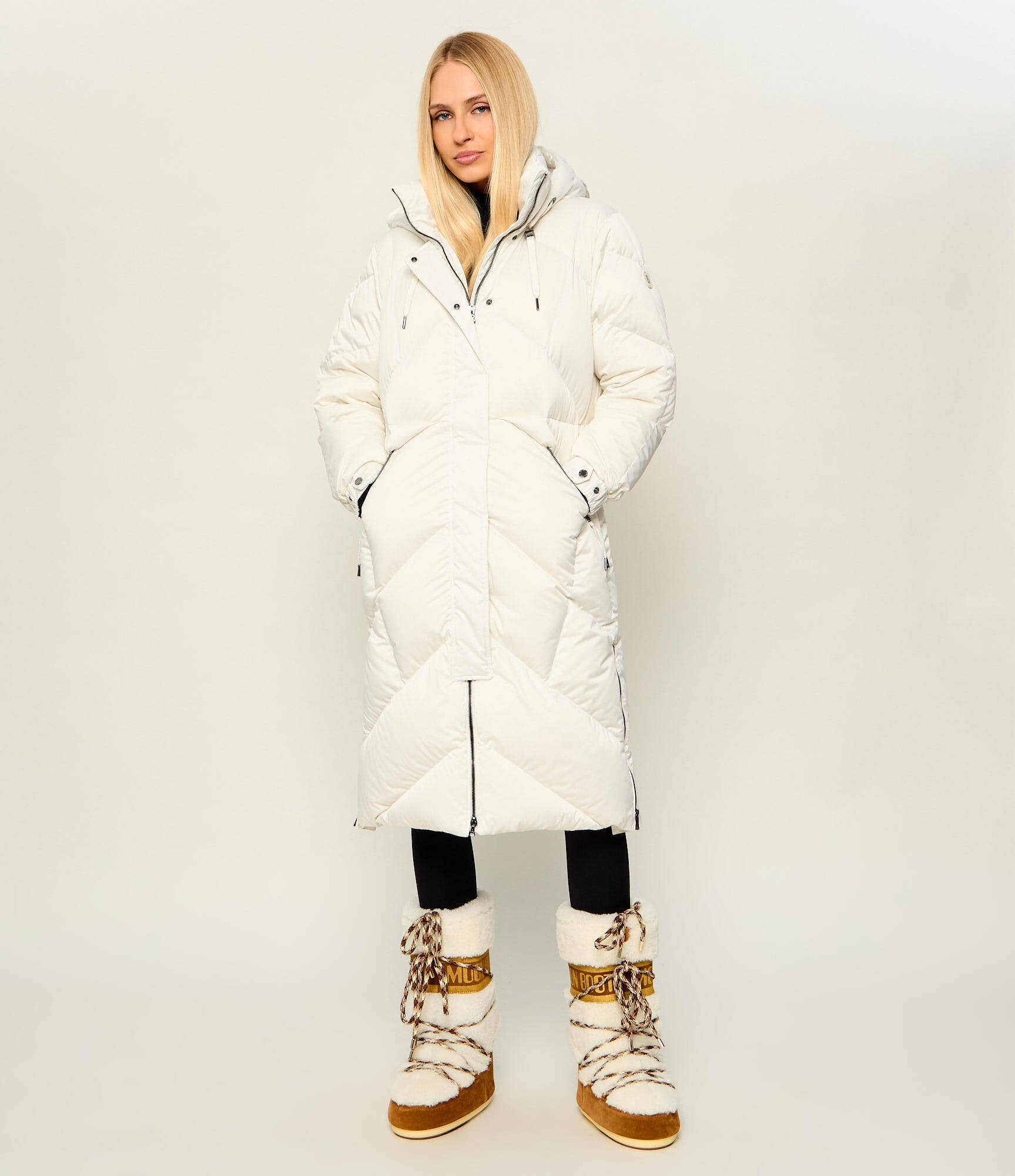 Bogner De puf palton Ginny-D