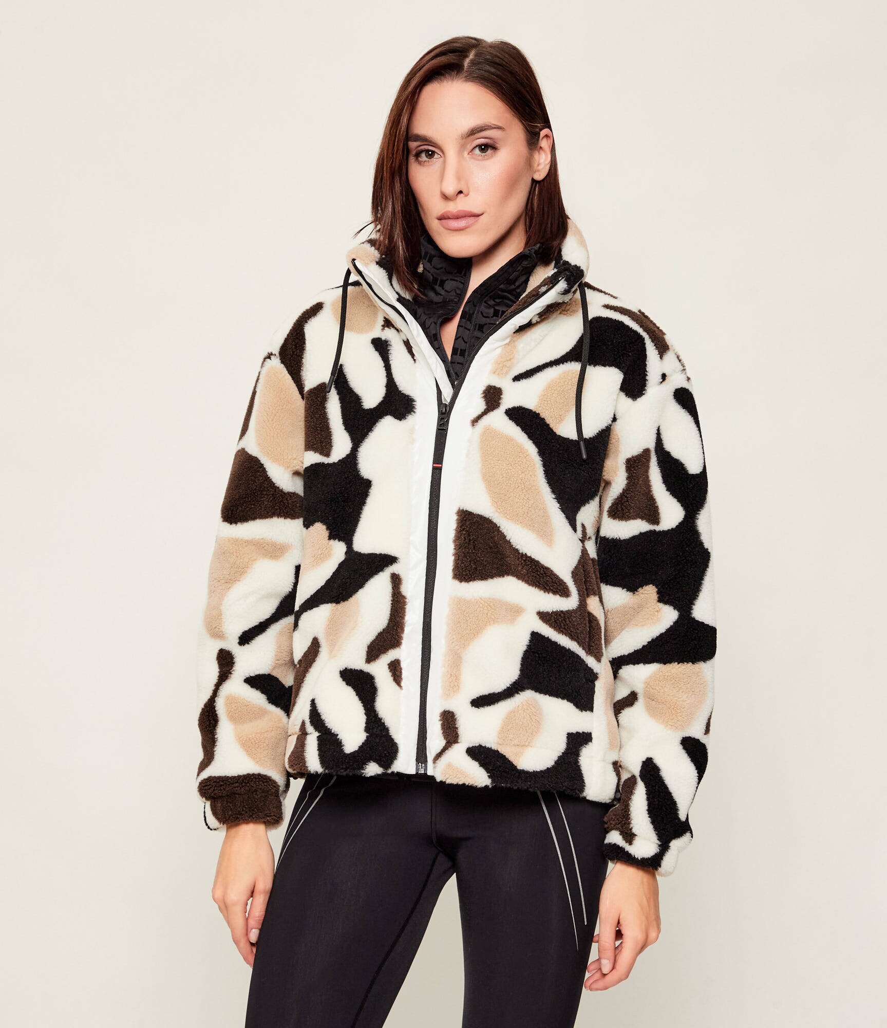 Bogner Fire + Ice Din fleece geacă NINETTA3 | regular fit cu adaos de lână