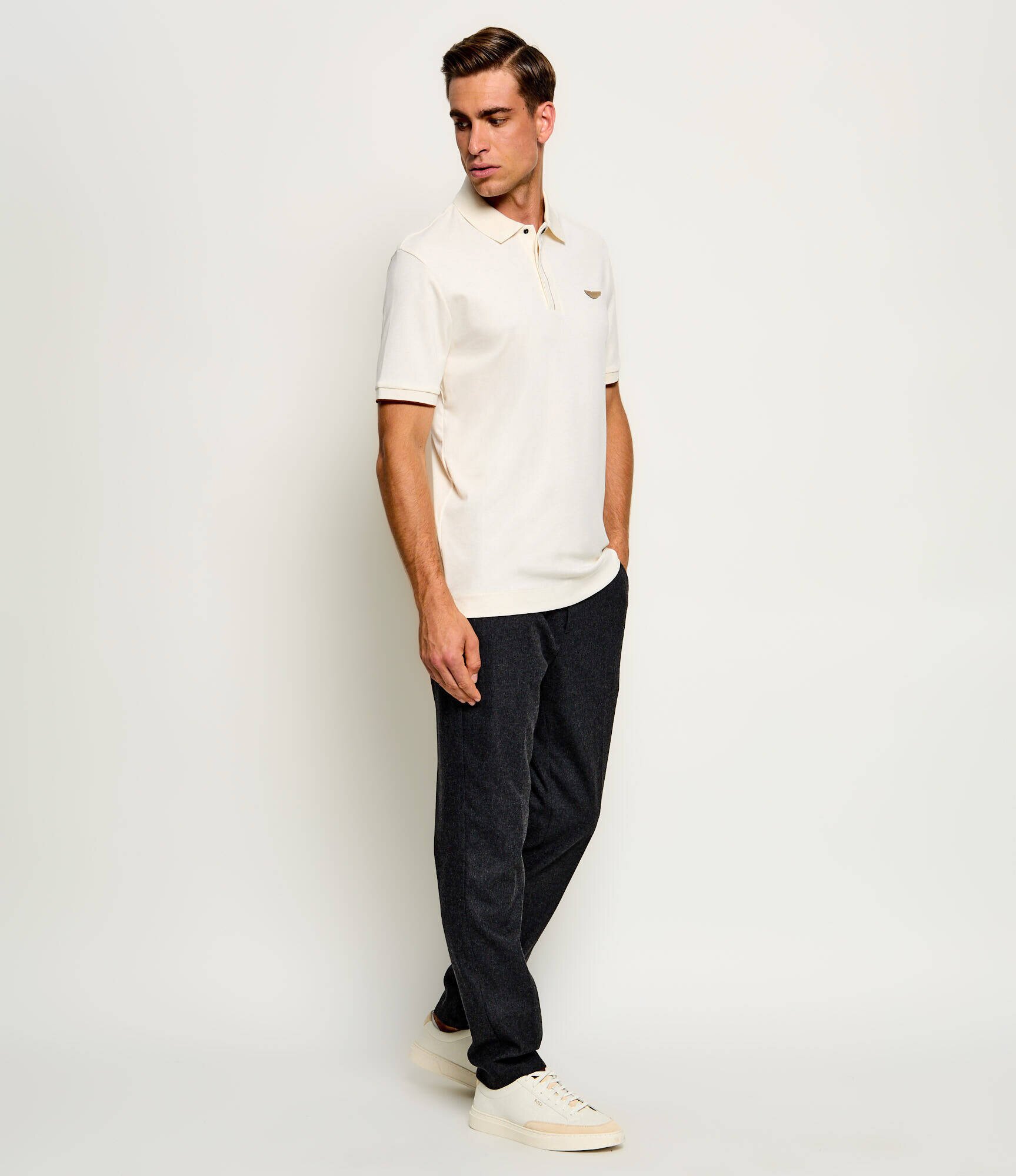 Bogner Pantaloni Riley | regular fit cu adaos de lână