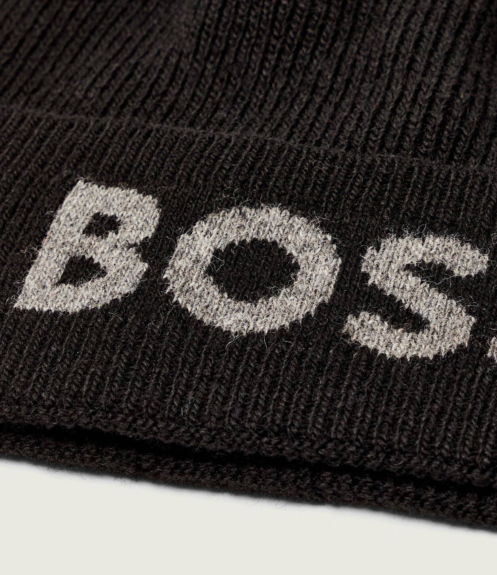 BOSS Black Căciulă Elios cu adaos de lână