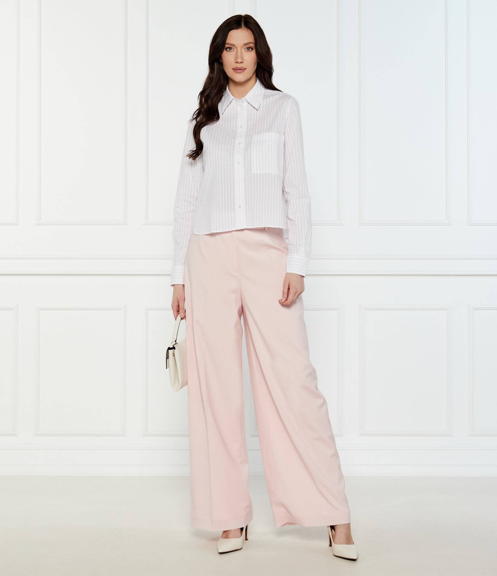 BOSS Black Cămașă Briella_Monday | Cropped Fit
