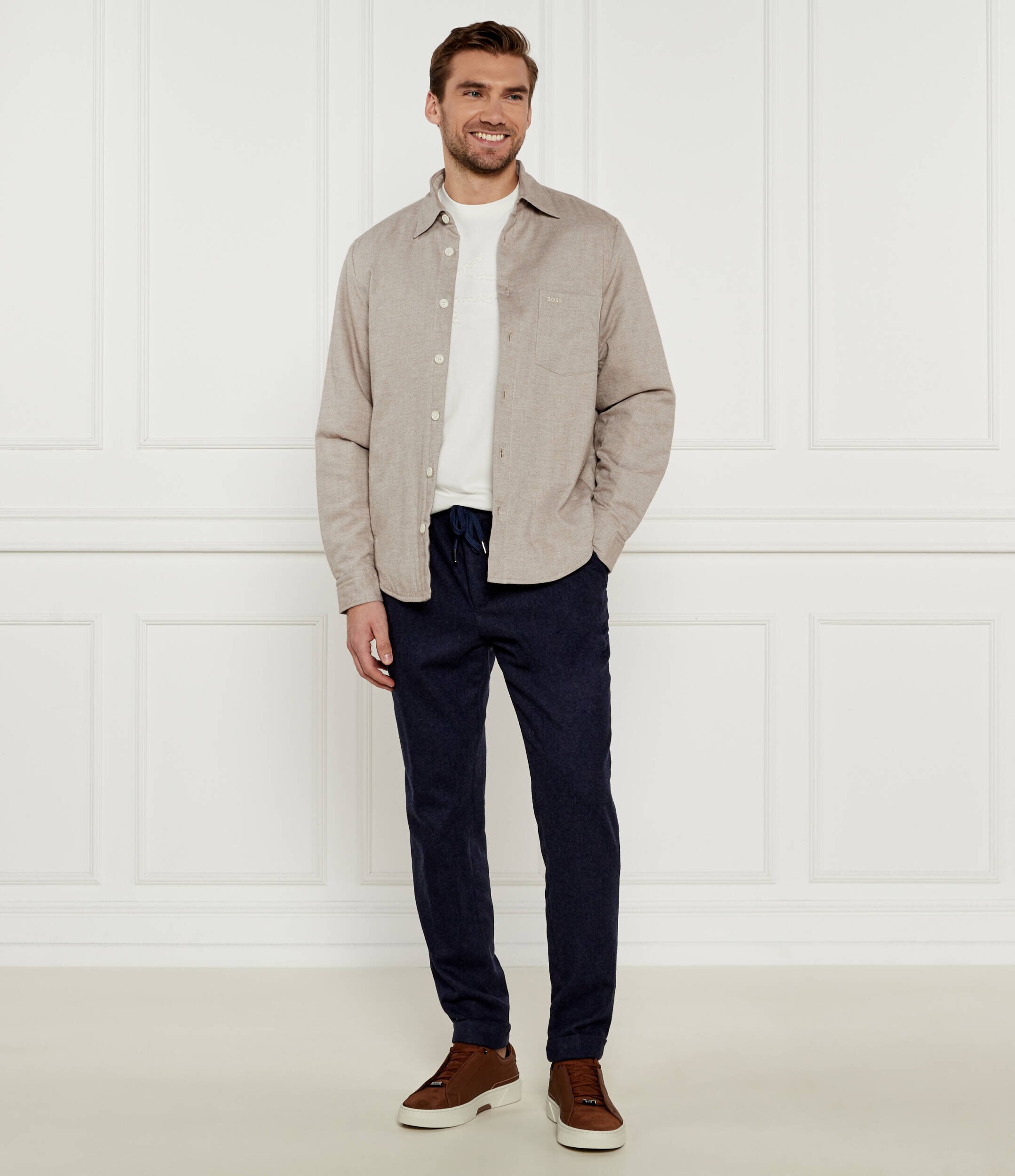 BOSS Black Cămașă C-OLSON-PADD-P-E-244 | Relaxed fit