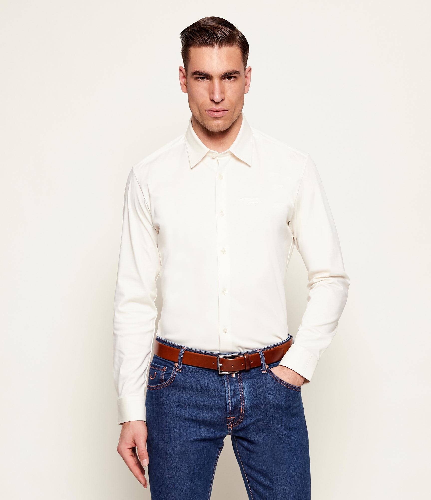 BOSS Black Cămașă C-ROAN-K-F-E-261 | BOSS x ASTON MARTIN | Slim Fit