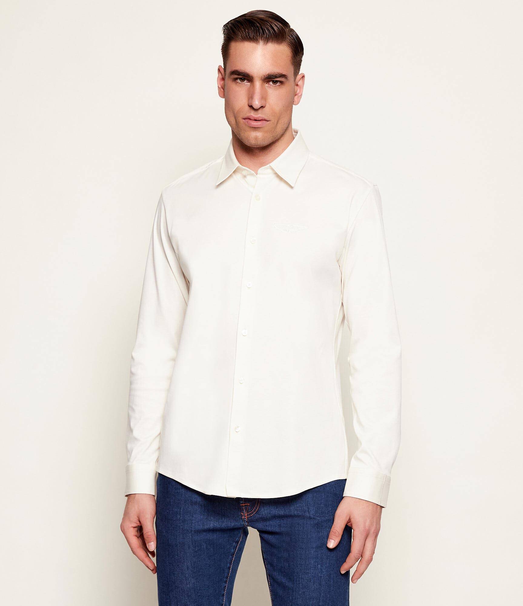 BOSS Black Cămașă C-ROAN-K-F-E-261 | BOSS x ASTON MARTIN | Slim Fit
