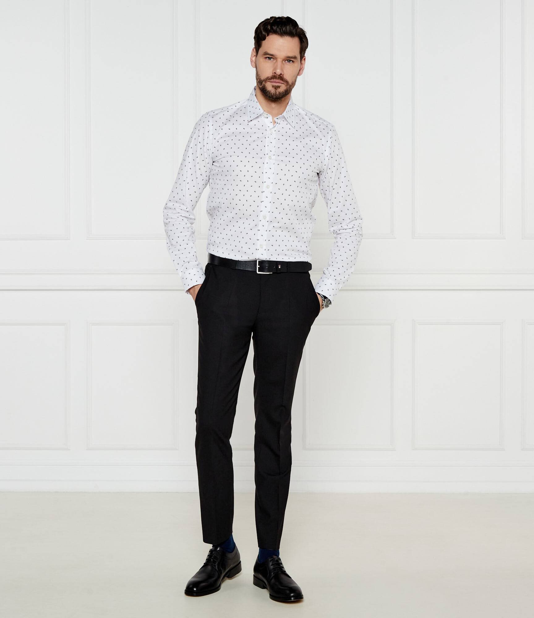BOSS Black Cămașă C-ROAN-kent-C1-243 | Slim Fit | stretch