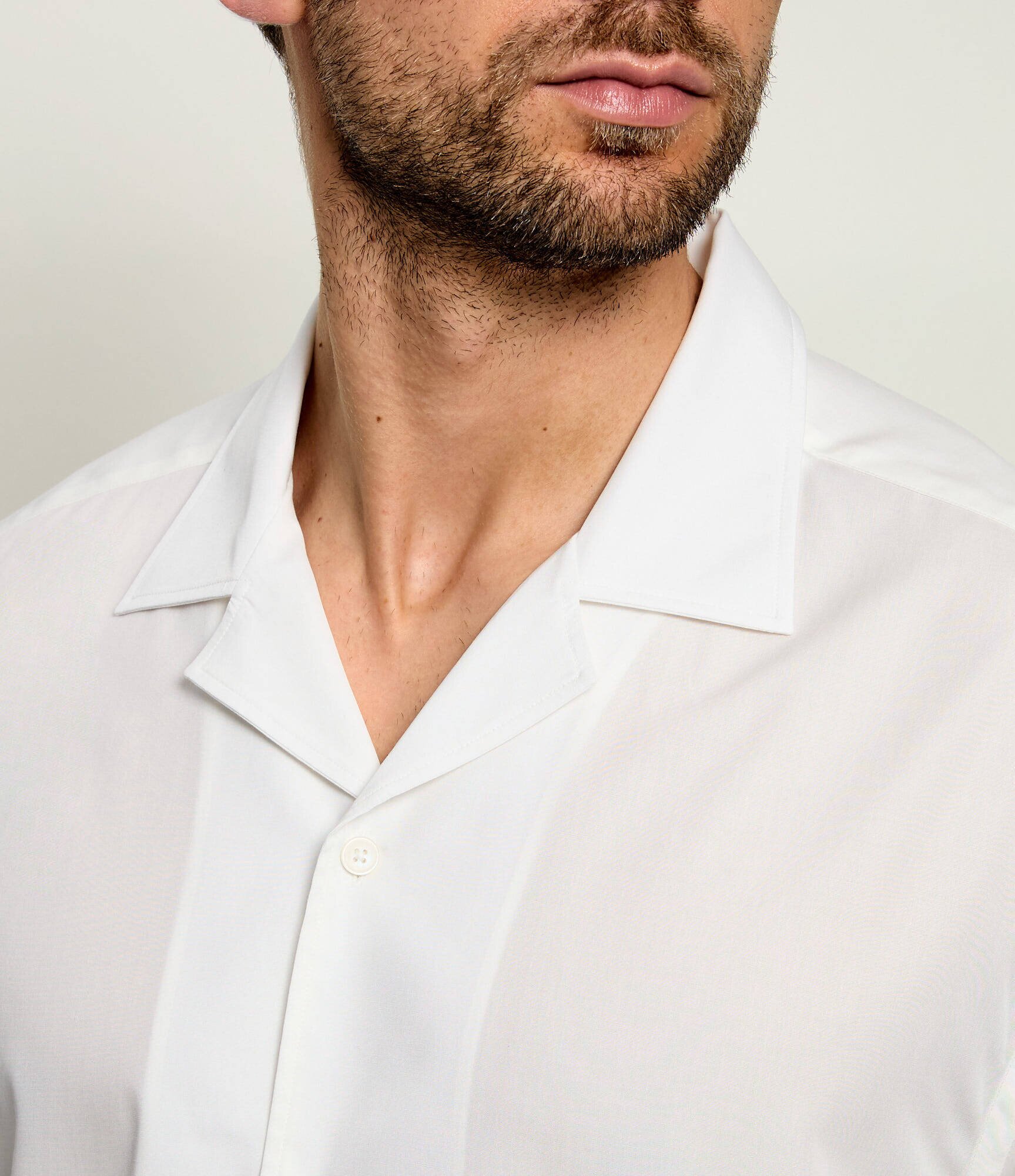 BOSS Black Cămașă H-CESAR-CAMP-SH_DB| BOSS X BECKHAM | Relaxed fit cu adaos de mătase