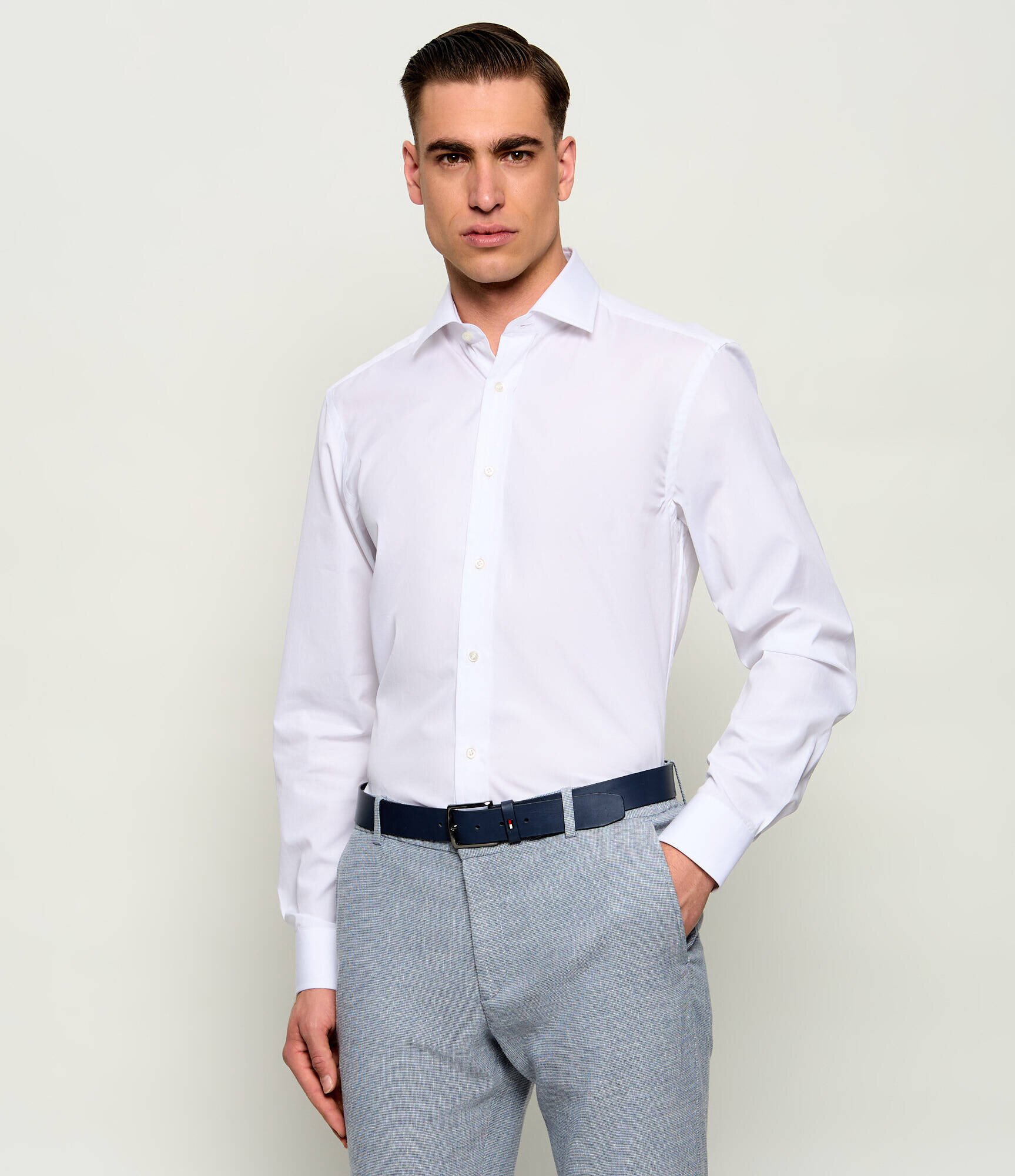 BOSS Black Cămașă H-DAVID-spread Boss x David Beckham | Slim Fit