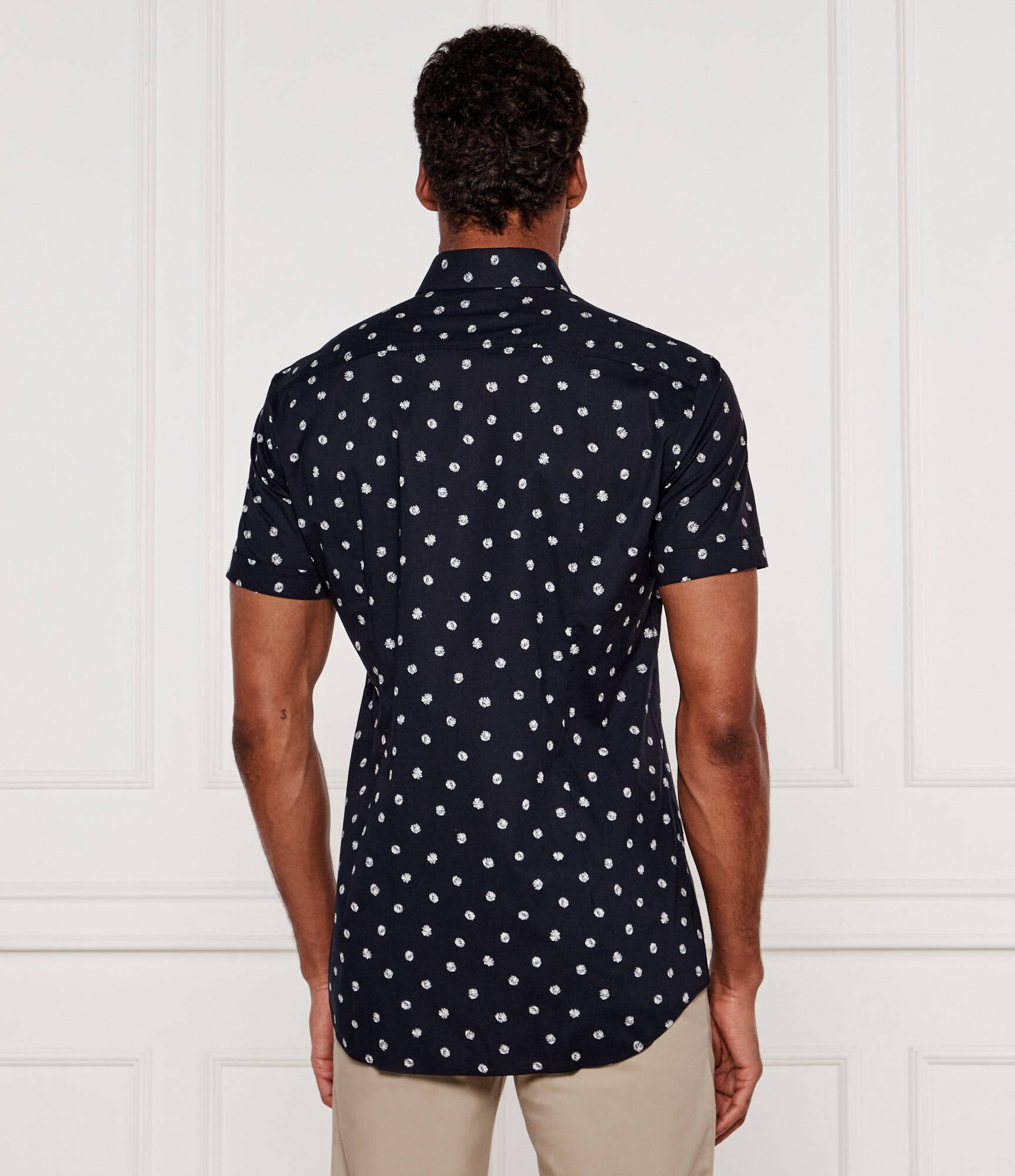 BOSS Black Cămașă H-HANK-ken-SH-C1 | Slim Fit | stretch