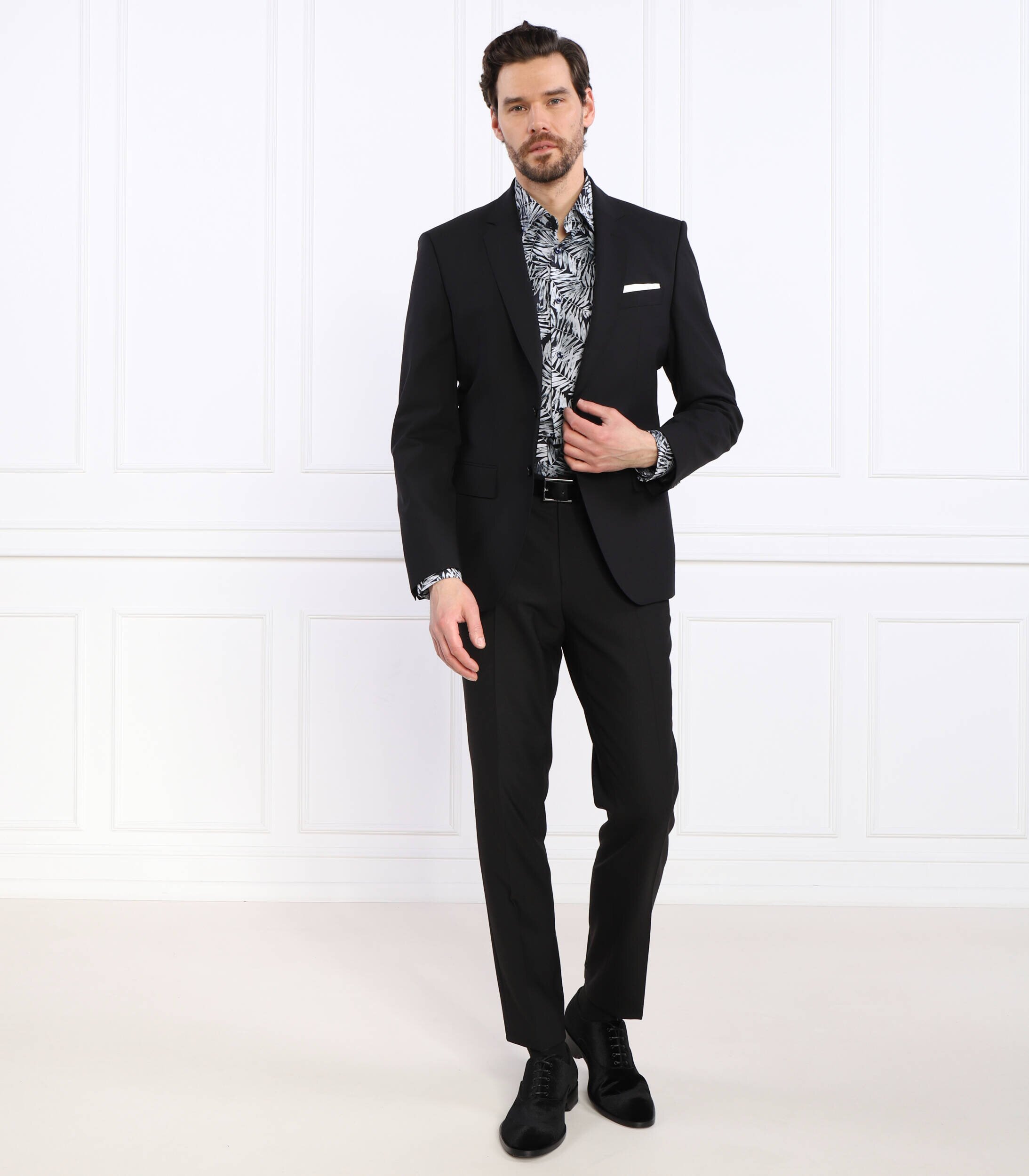 BOSS Black Cămașă H-HANK-kent-C1-214 | Slim Fit