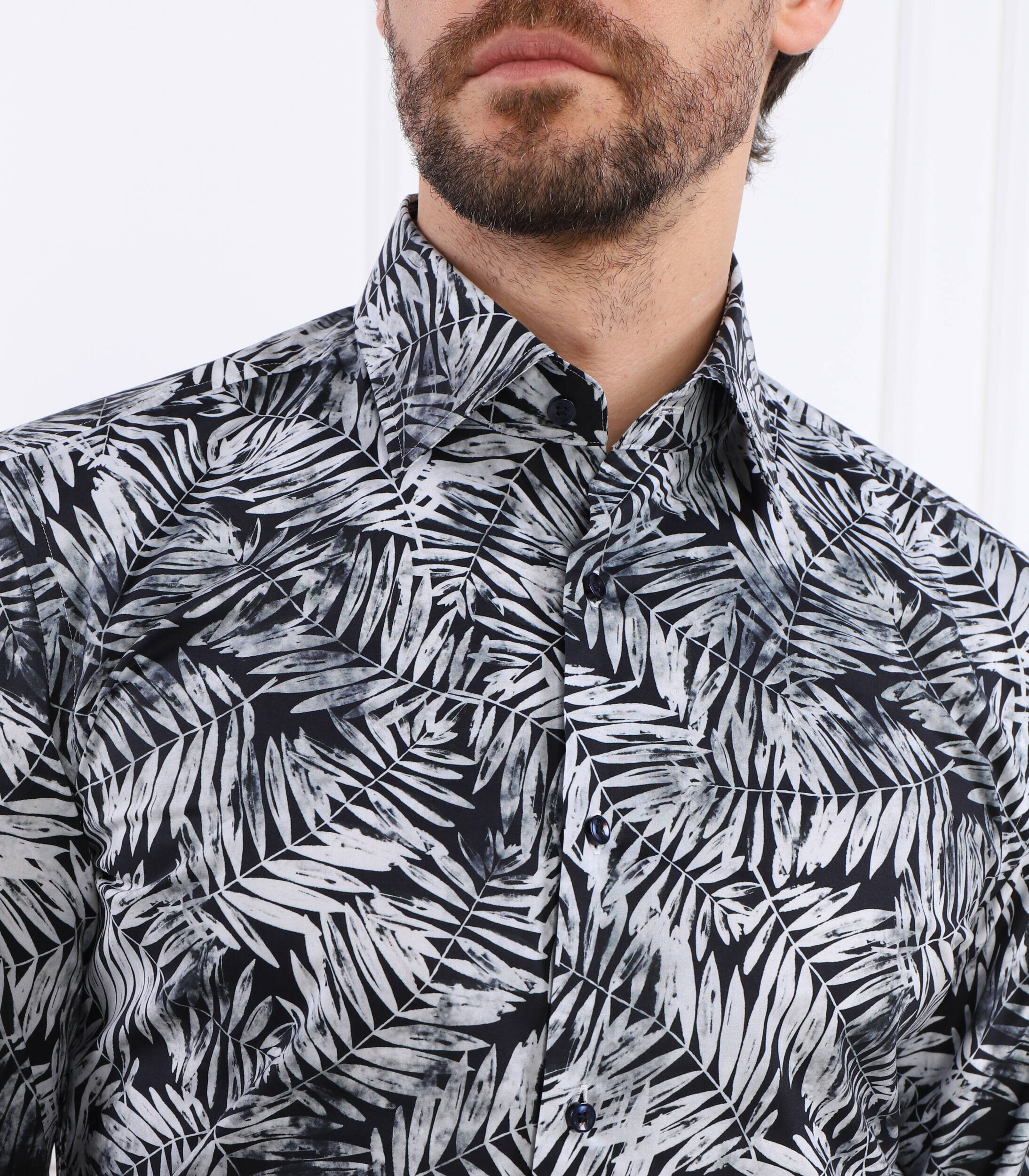 BOSS Black Cămașă H-HANK-kent-C1-214 | Slim Fit