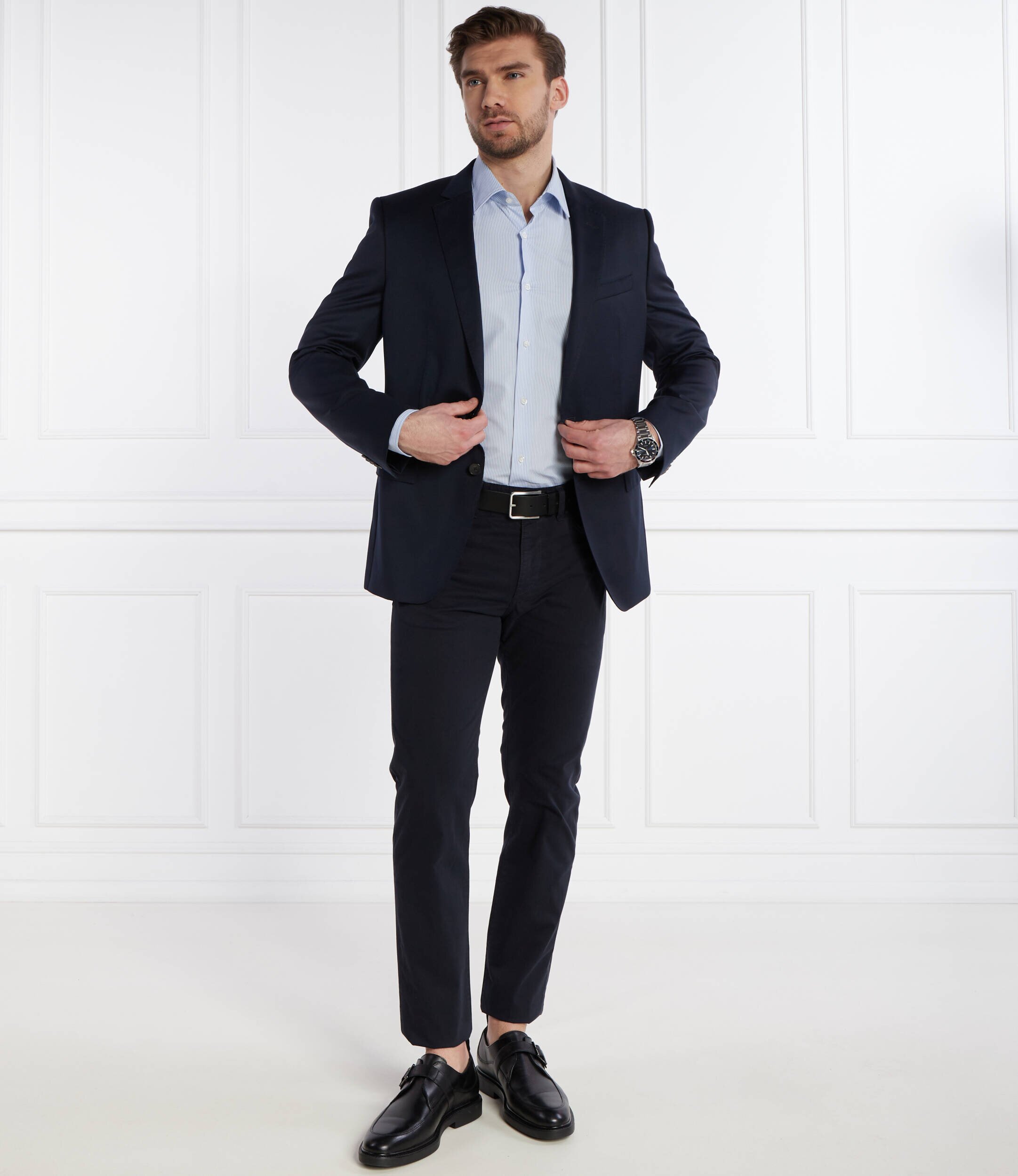 BOSS Black Cămașă H-HANK-kent-C1-214 | Slim Fit