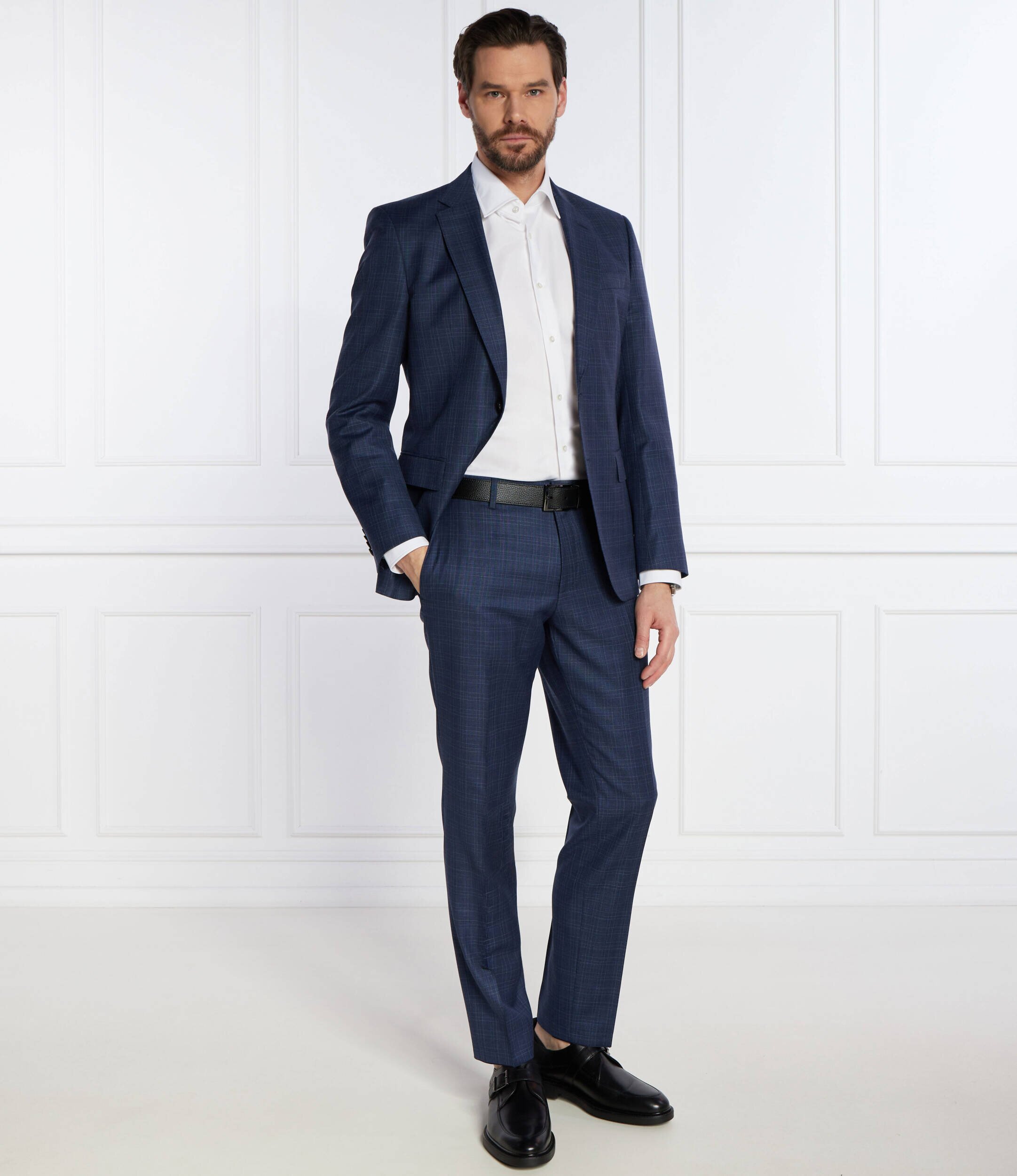 BOSS Black Cămașă H-HANK-kent-C1-214 | Slim Fit