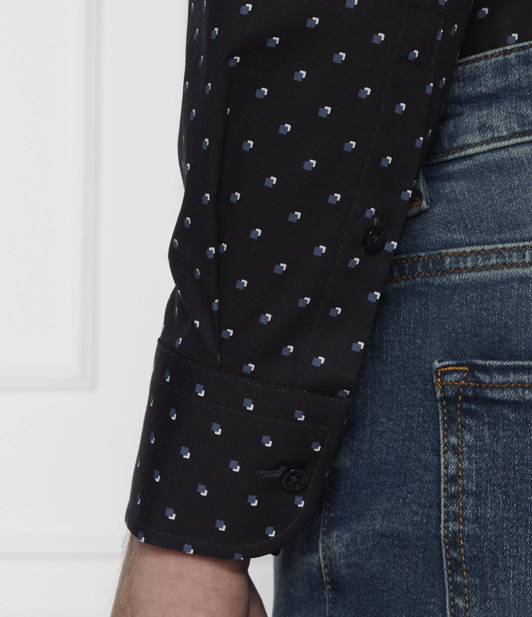 BOSS Black Cămașă H-HANK-kent-C1-214 | Slim Fit