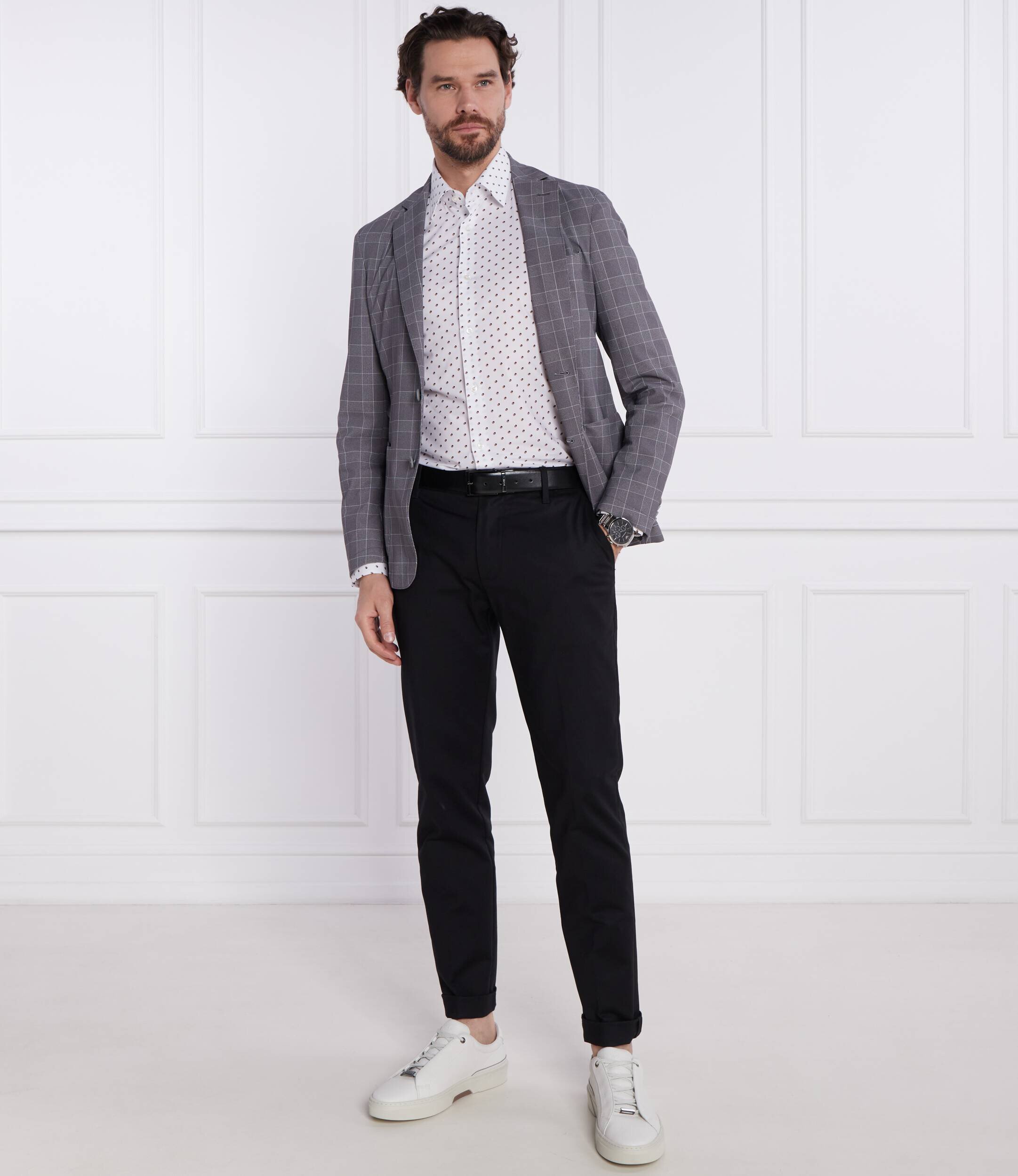 BOSS Black Cămașă H-HANK-kent-C1-214 | Slim Fit