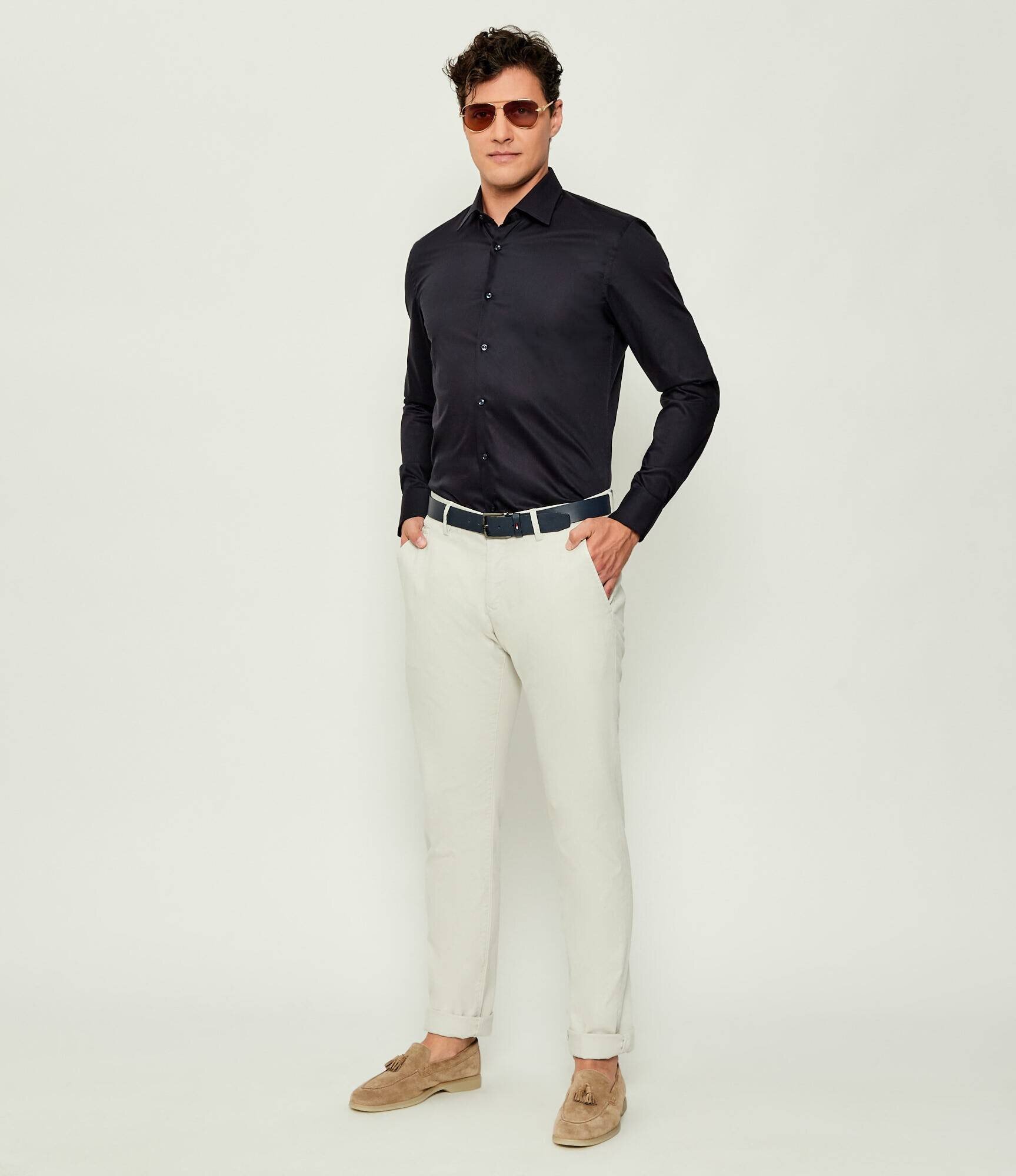 BOSS Black Cămașă H-HANK-kent-C1-214 | Slim Fit | easy iron