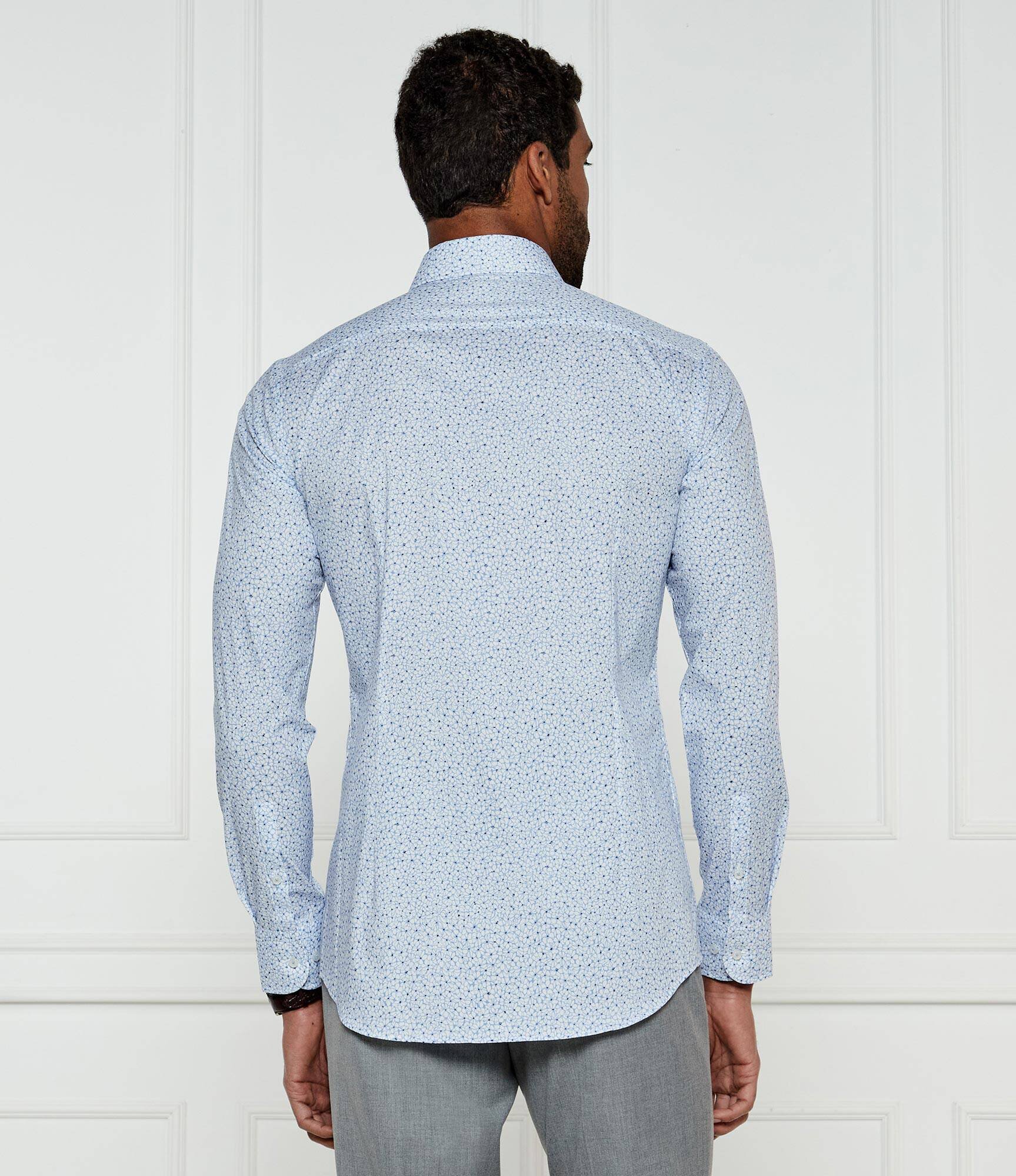 BOSS Black Cămașă H-HANK-kent-C1-214 | Slim Fit | stretch