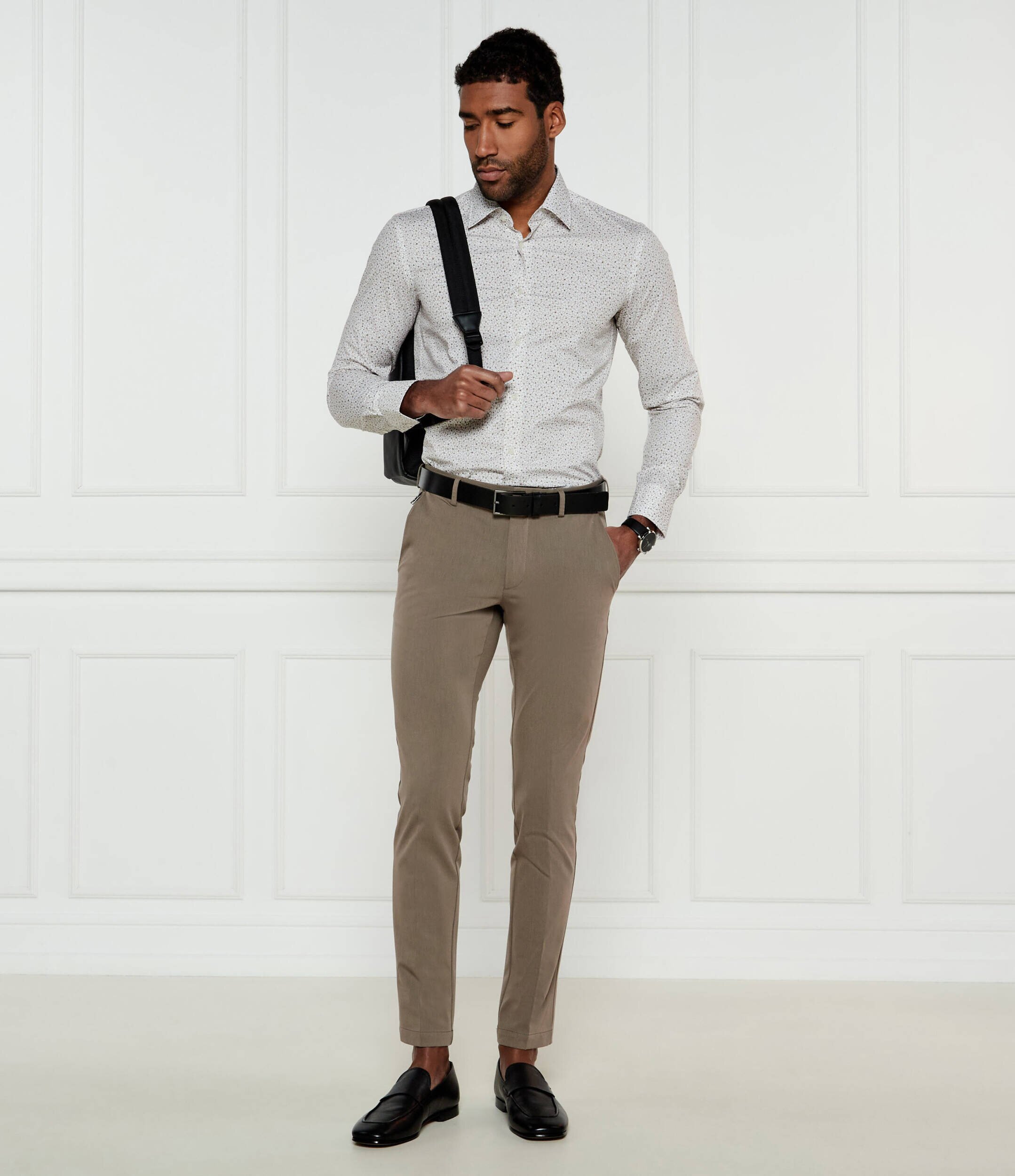 BOSS Black Cămașă H-HANK-kent-C1-214 | Slim Fit | stretch