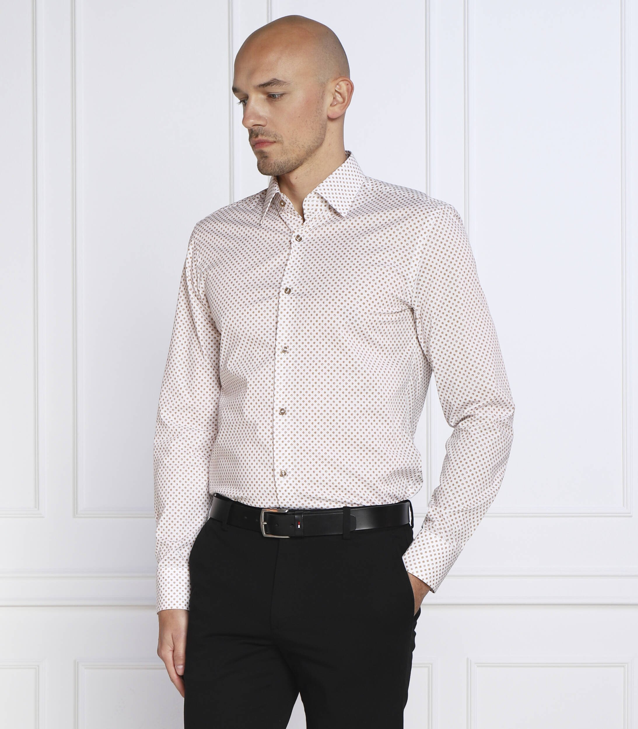 BOSS Black Cămașă H-HANK-kent-C1-214 | Slim Fit | stretch