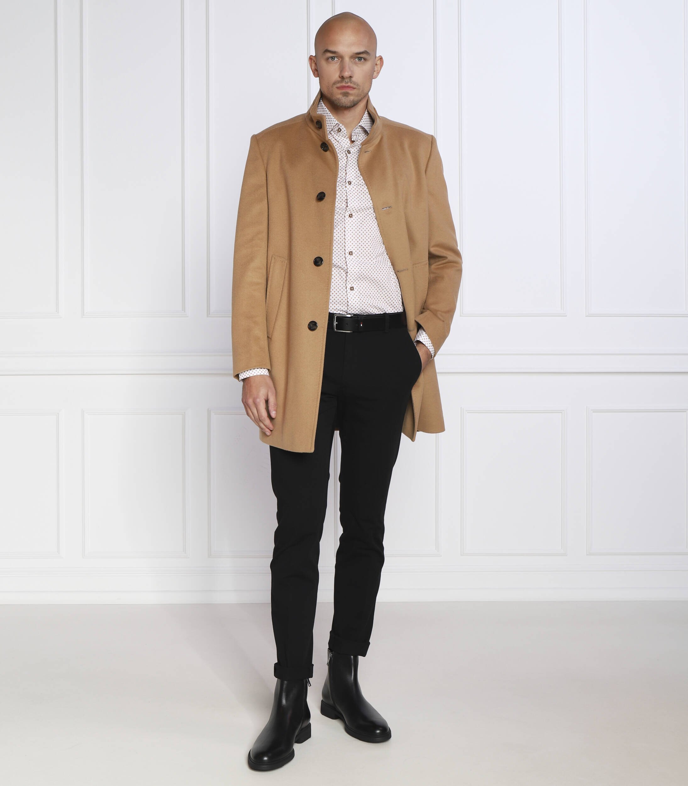 BOSS Black Cămașă H-HANK-kent-C1-214 | Slim Fit | stretch