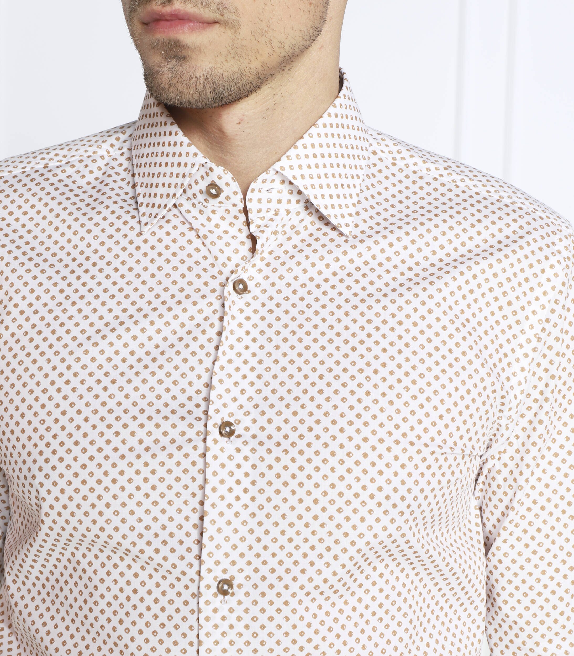 BOSS Black Cămașă H-HANK-kent-C1-214 | Slim Fit | stretch