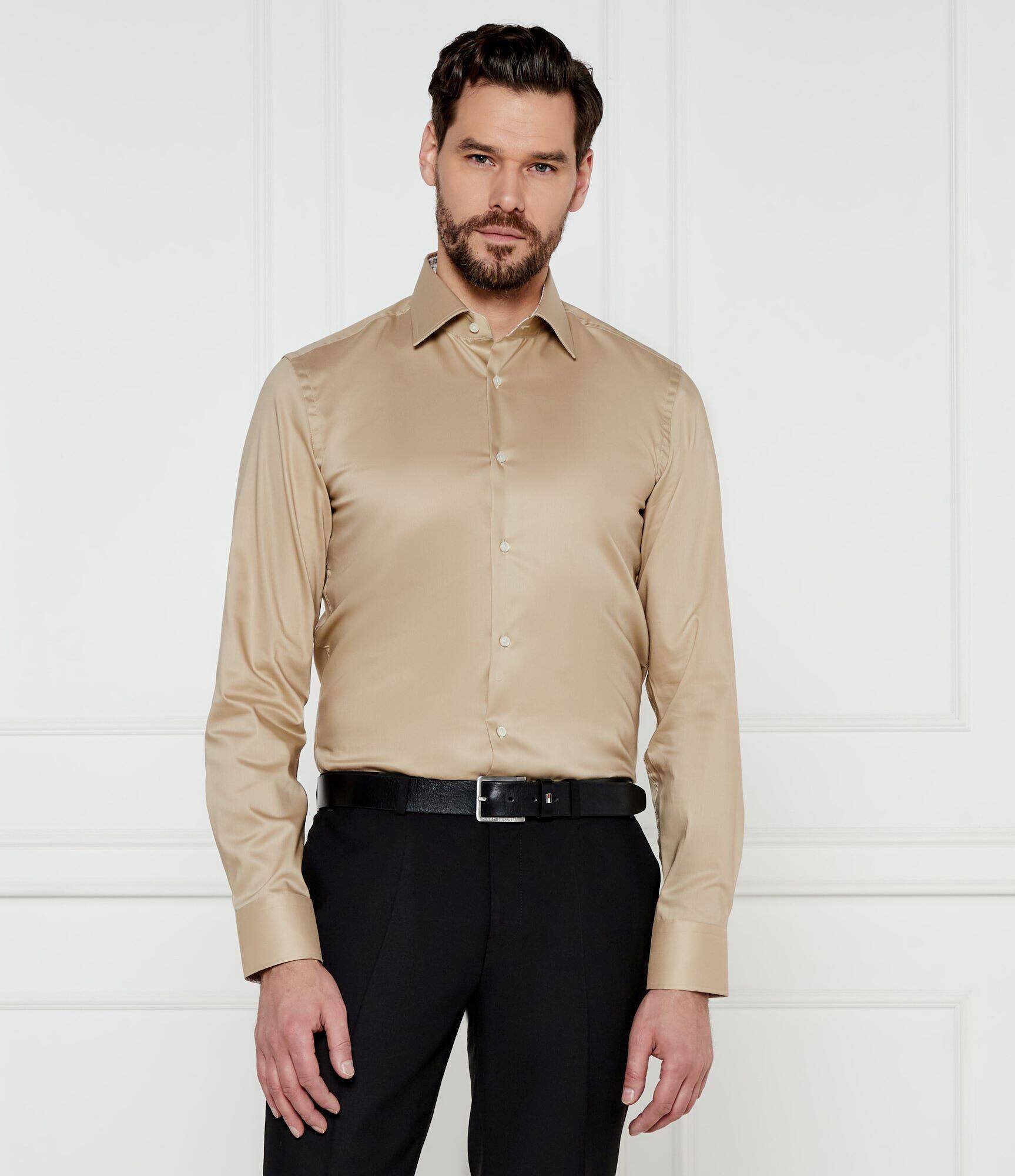 BOSS Black Cămașă H-HANK-kent-C3-214 | Slim Fit