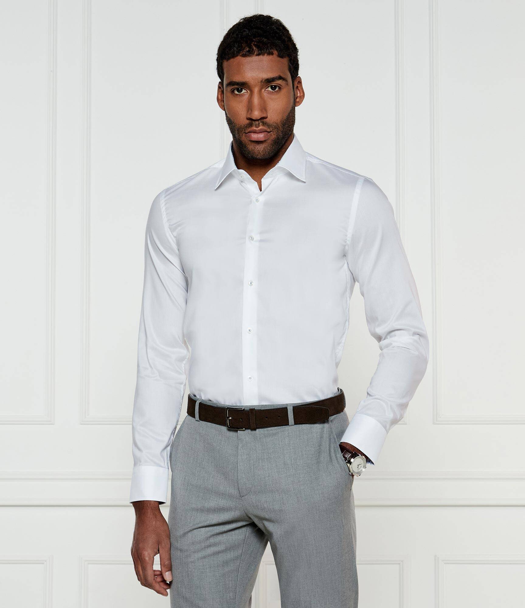 BOSS Black Cămașă H-HANK-kent-C3-214 | Slim Fit