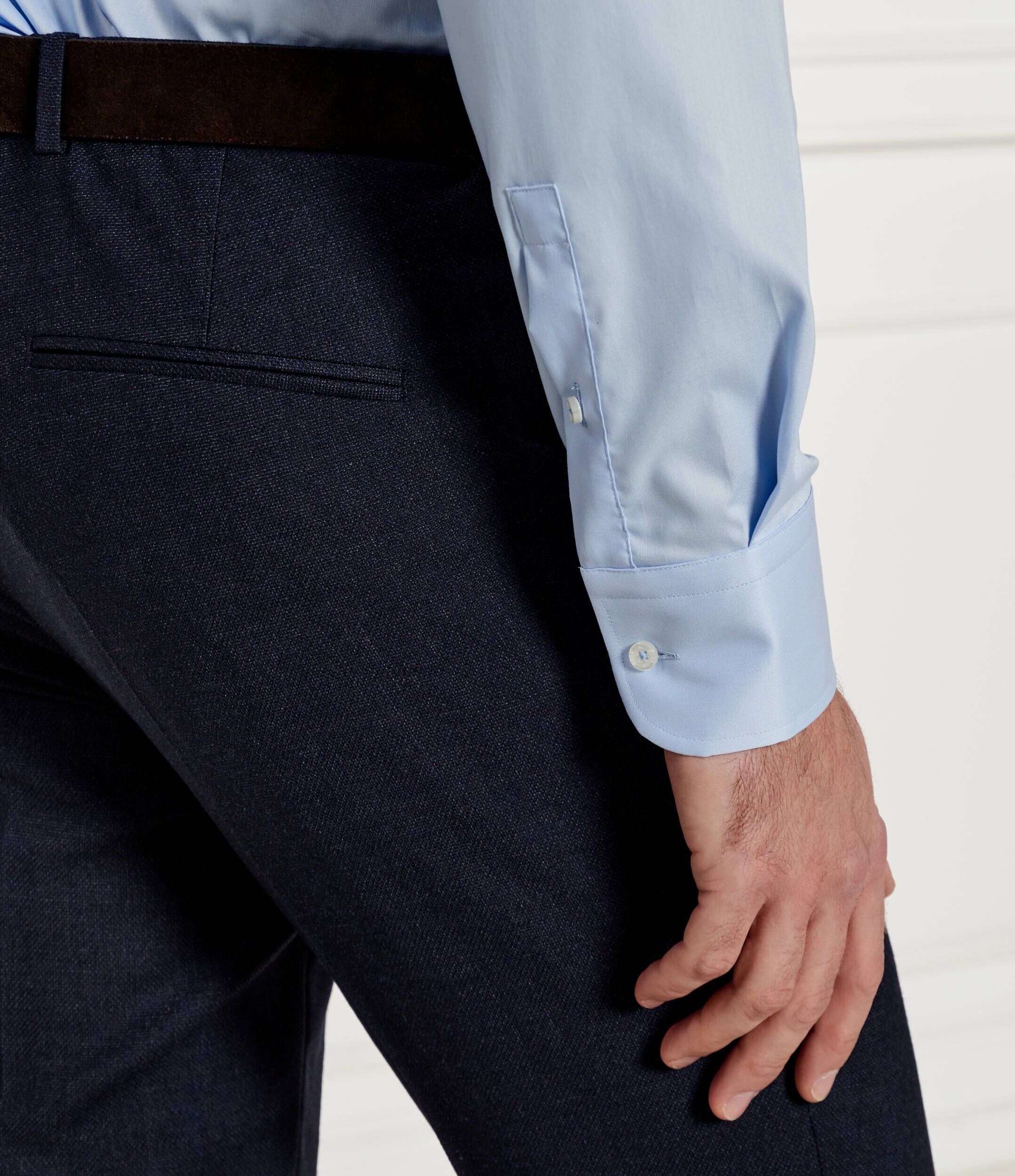 BOSS Black Cămașă H-HANK-kent-C3-214 | Slim Fit