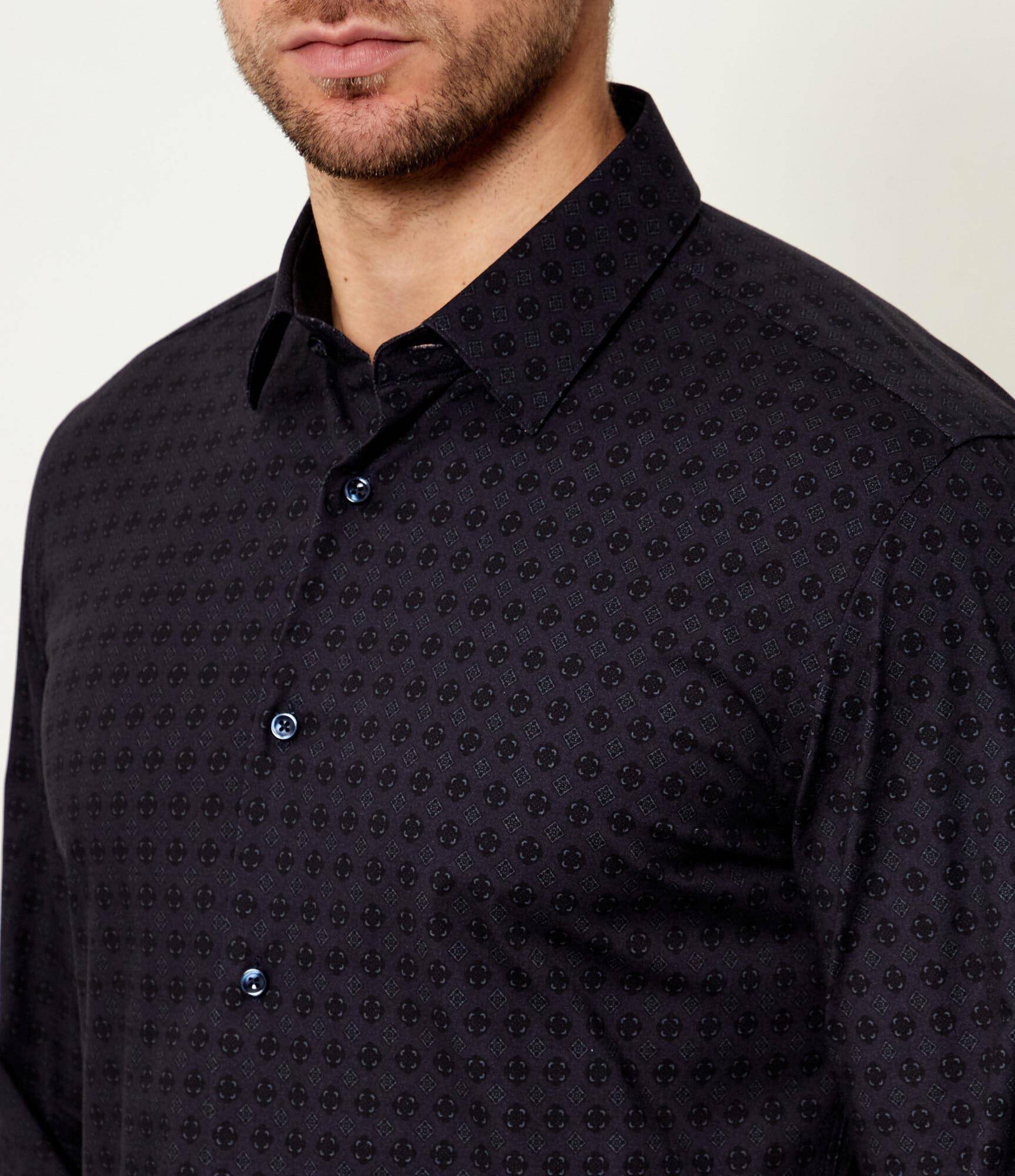 BOSS Black Cămașă H-HANK-S-K--C1-261 | Slim Fit | stretch