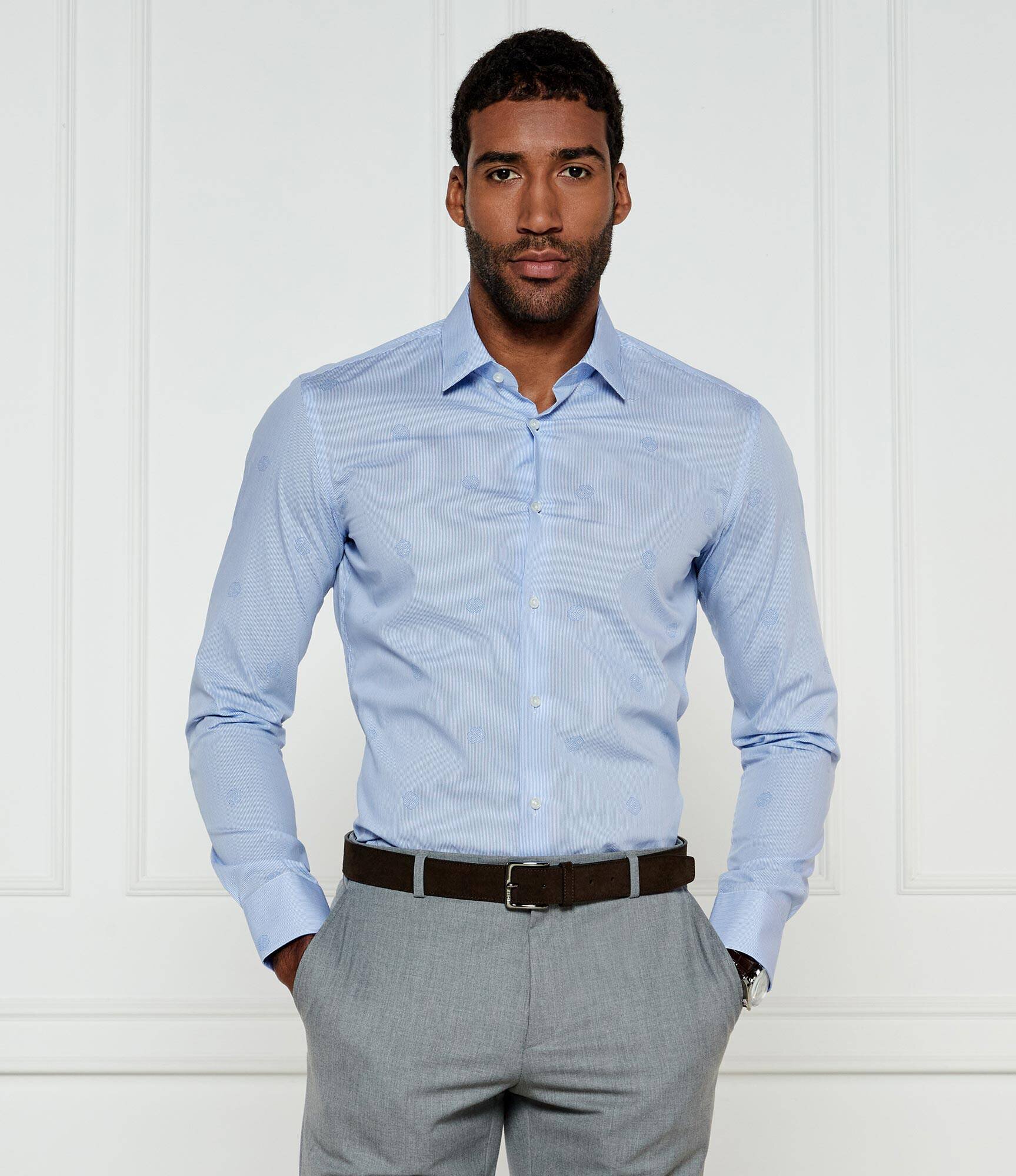 BOSS Black Cămașă H-HANK-s-kent-C1-232 | Slim Fit