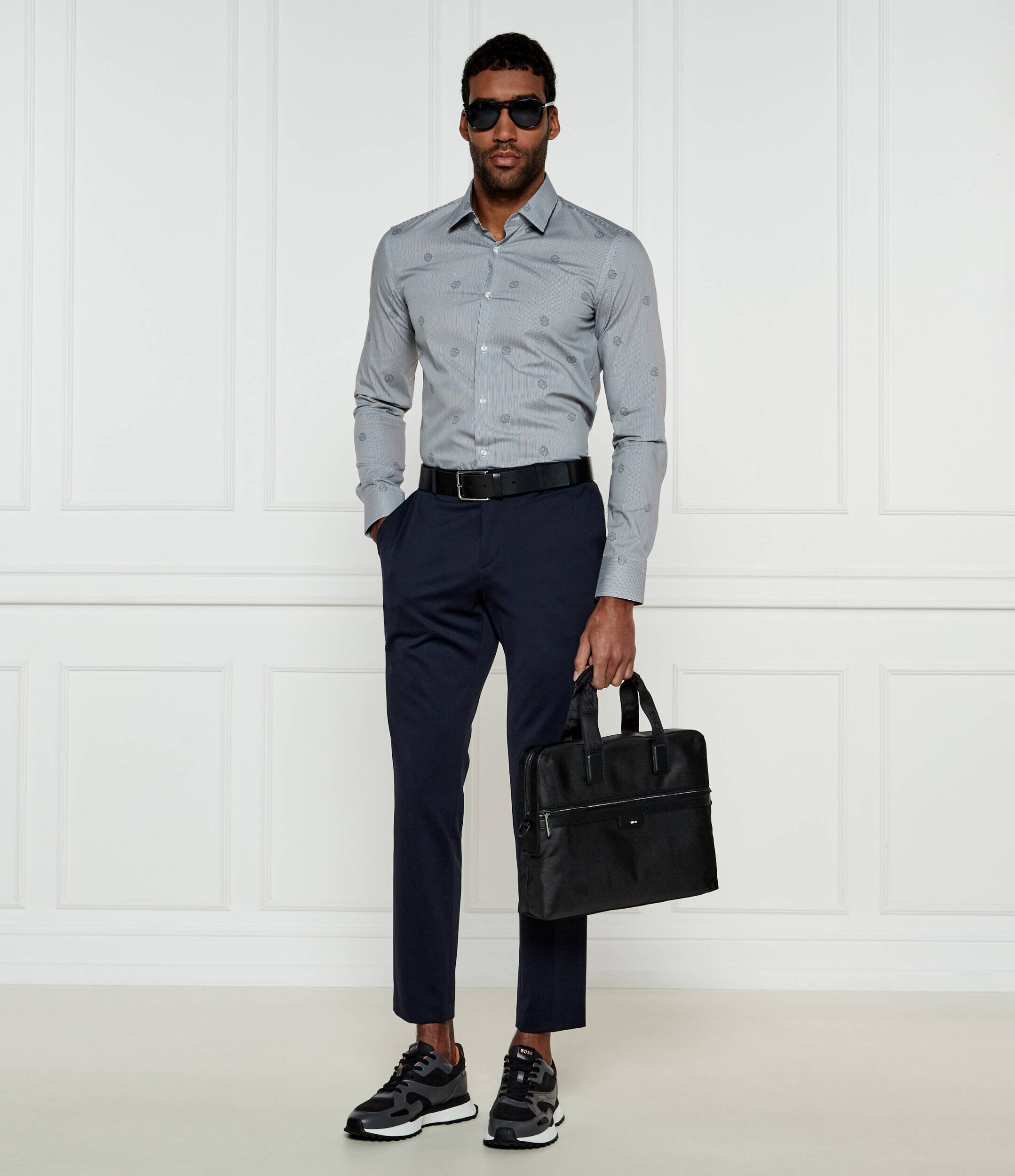 BOSS Black Cămașă H-HANK-s-kent-C1-232 | Slim Fit