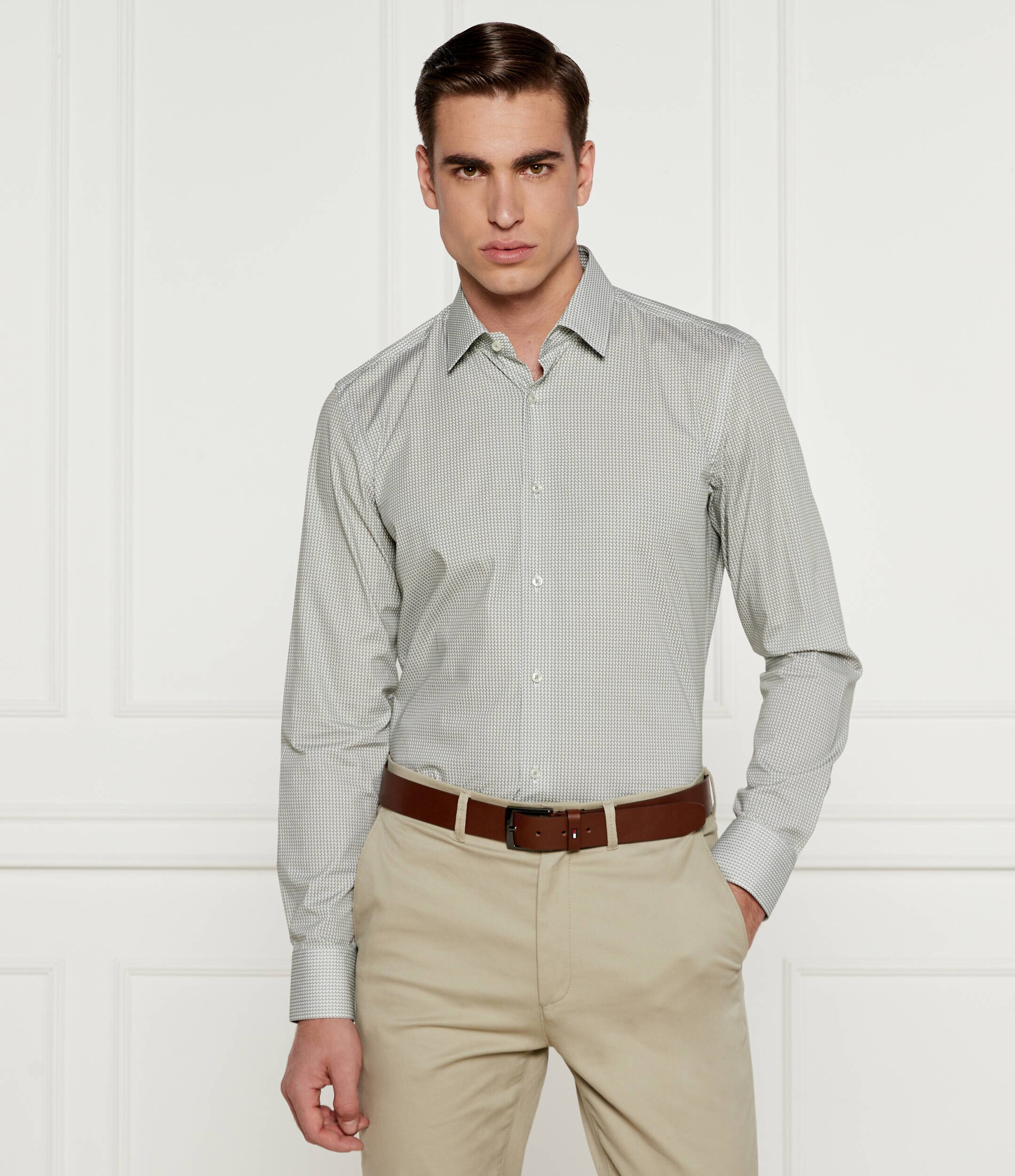 BOSS Black Cămașă H HANK s kent C1 | Slim Fit