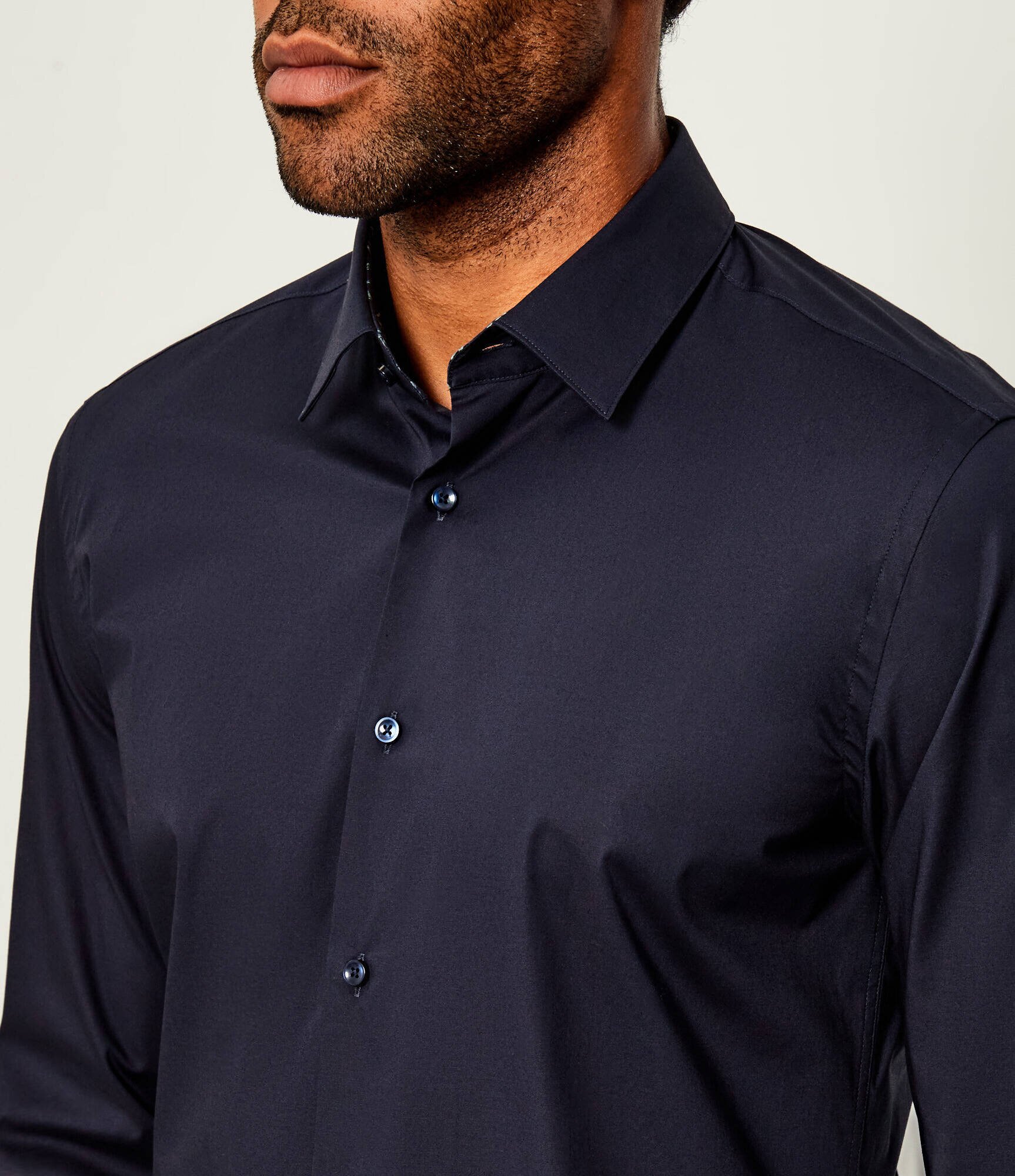 BOSS Black Cămașă H-Hank-s-kent-C3-253 | Slim Fit | stretch