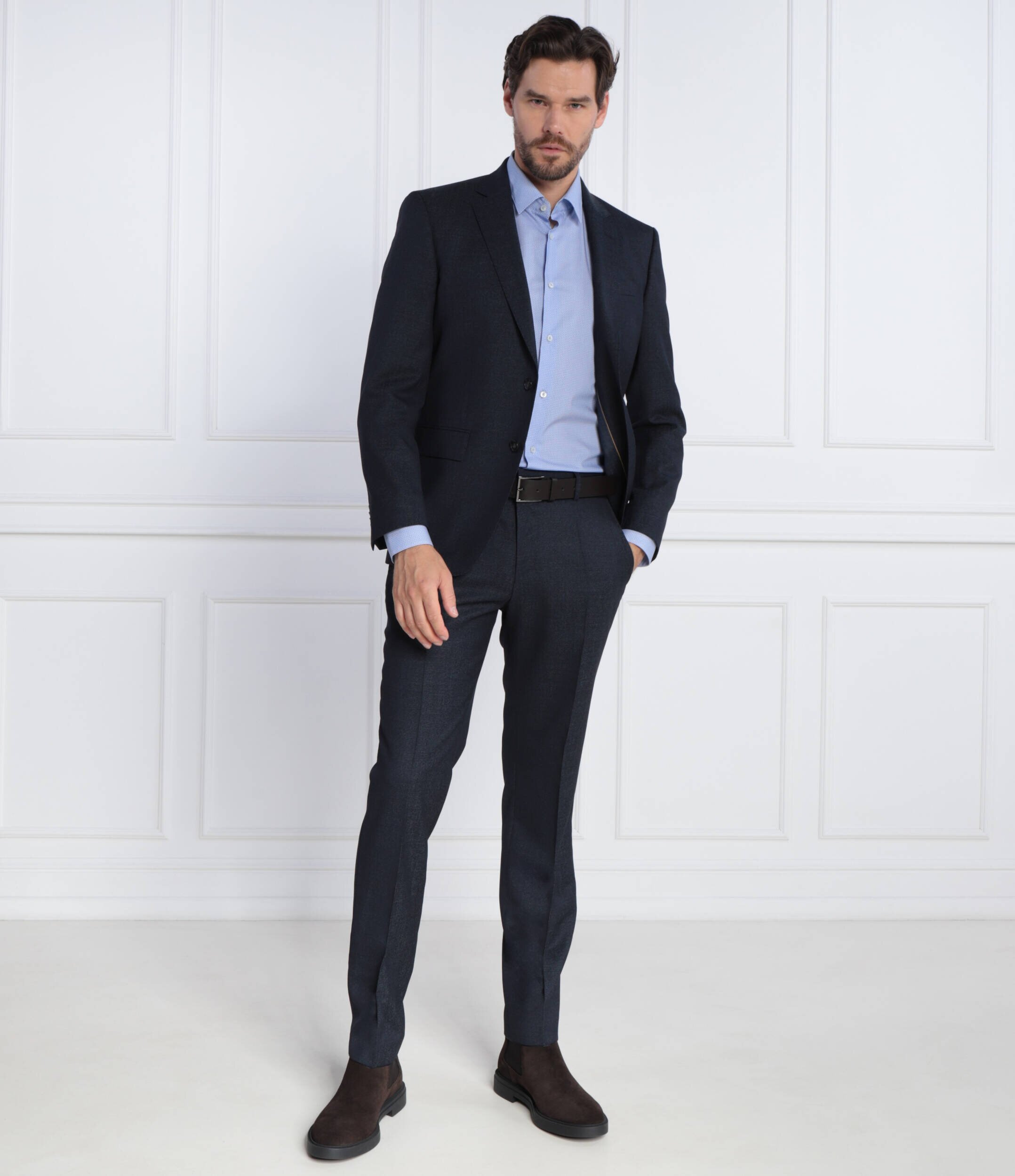 BOSS Black Cămașă H-HANK-s-kent | Slim Fit