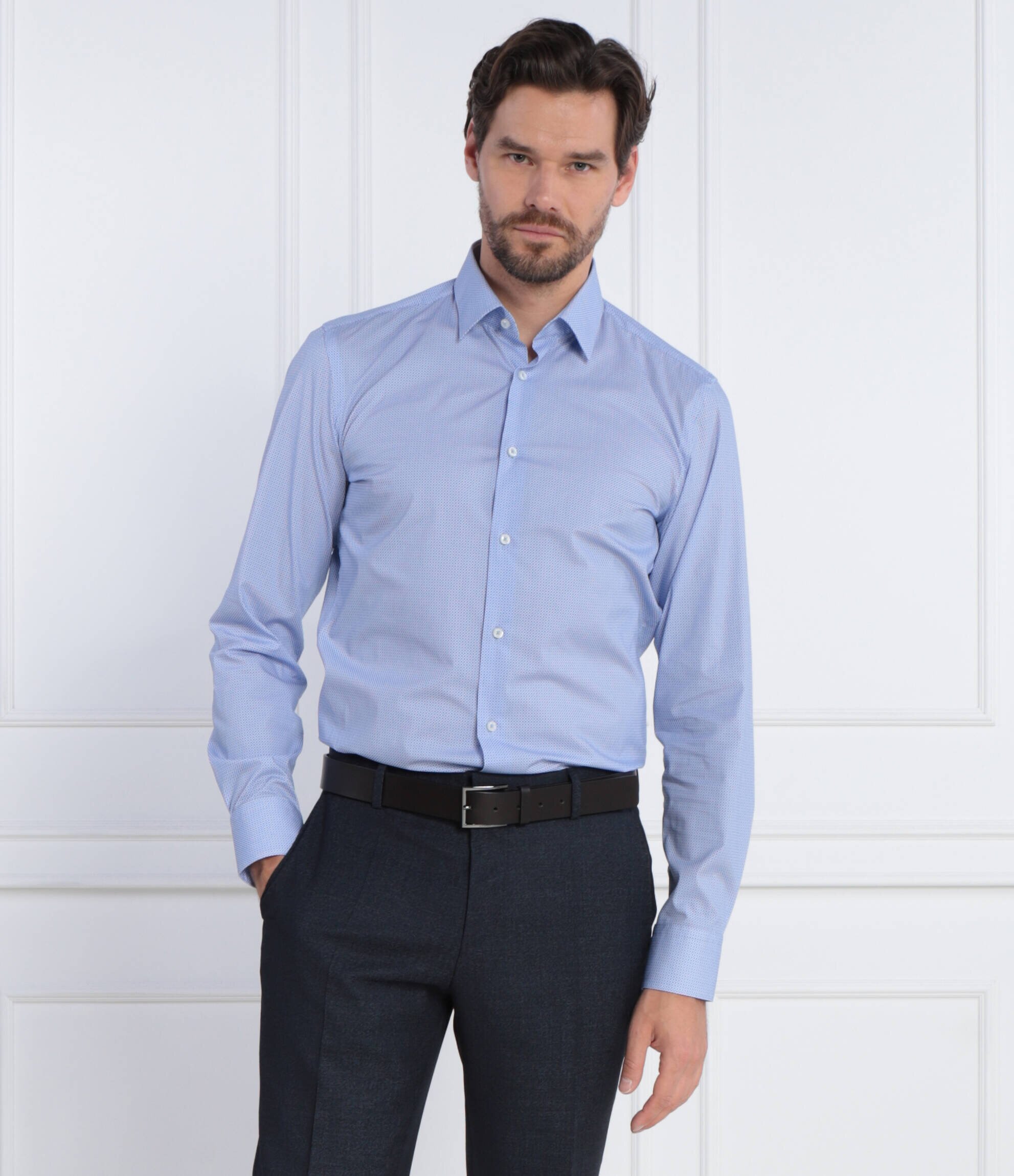 BOSS Black Cămașă H-HANK-s-kent | Slim Fit