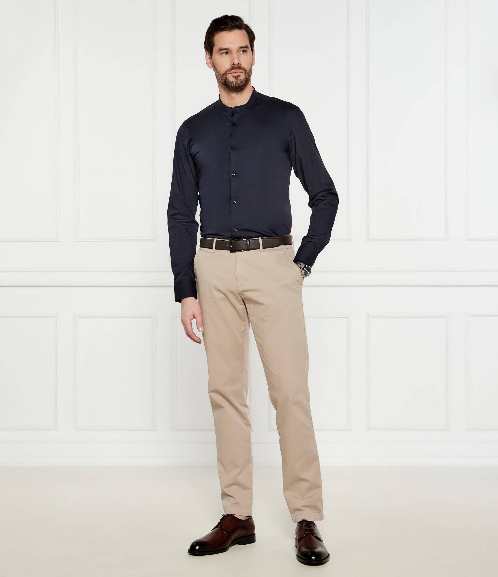 BOSS Black Cămașă H-HANK-S-STAN-C3-252 | Slim Fit | easy iron