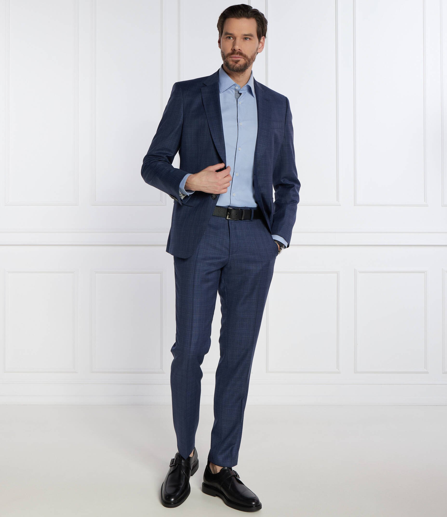 BOSS Black Cămașă H-HANK | Slim Fit | easy iron