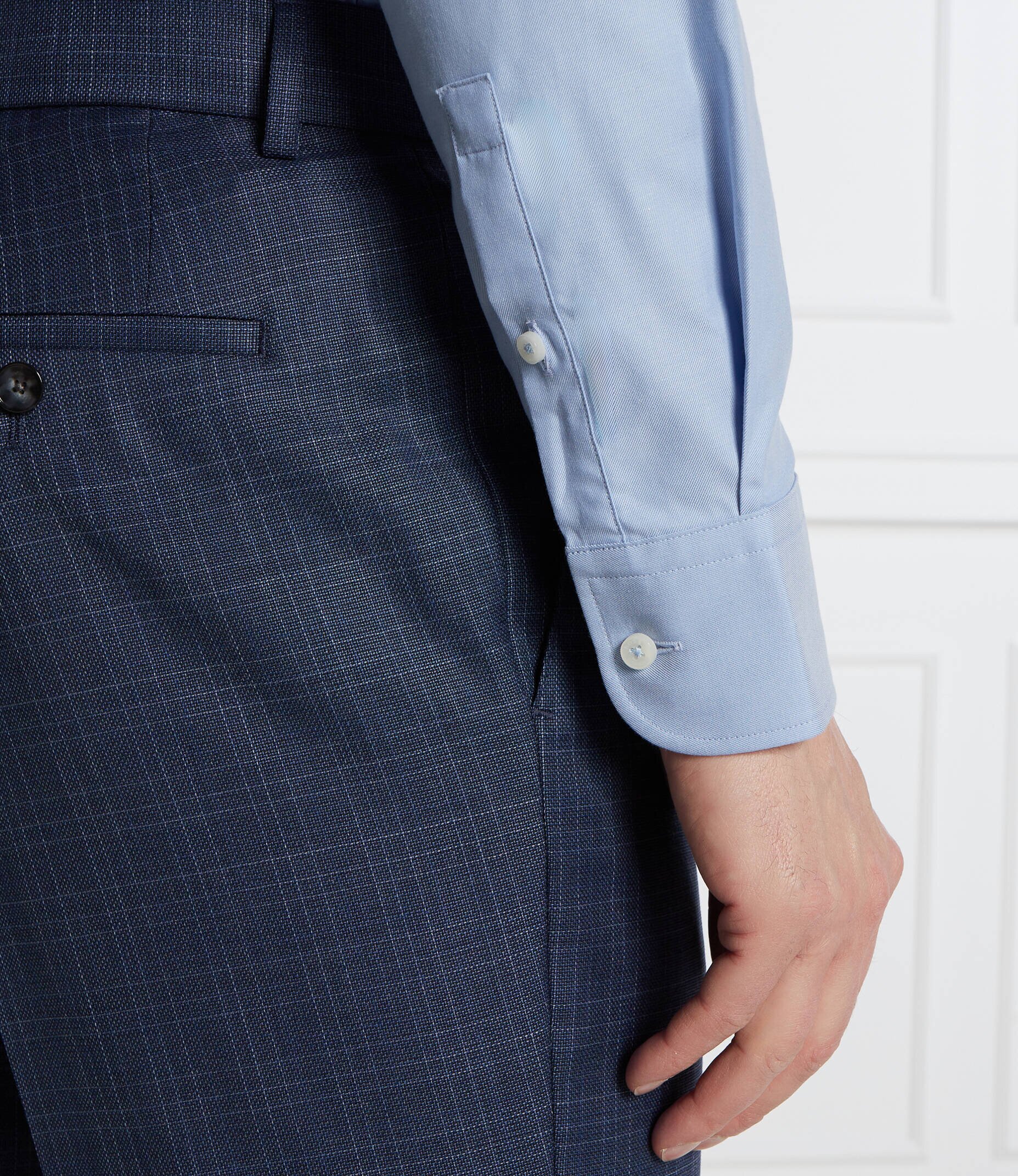 BOSS Black Cămașă H-HANK | Slim Fit | easy iron