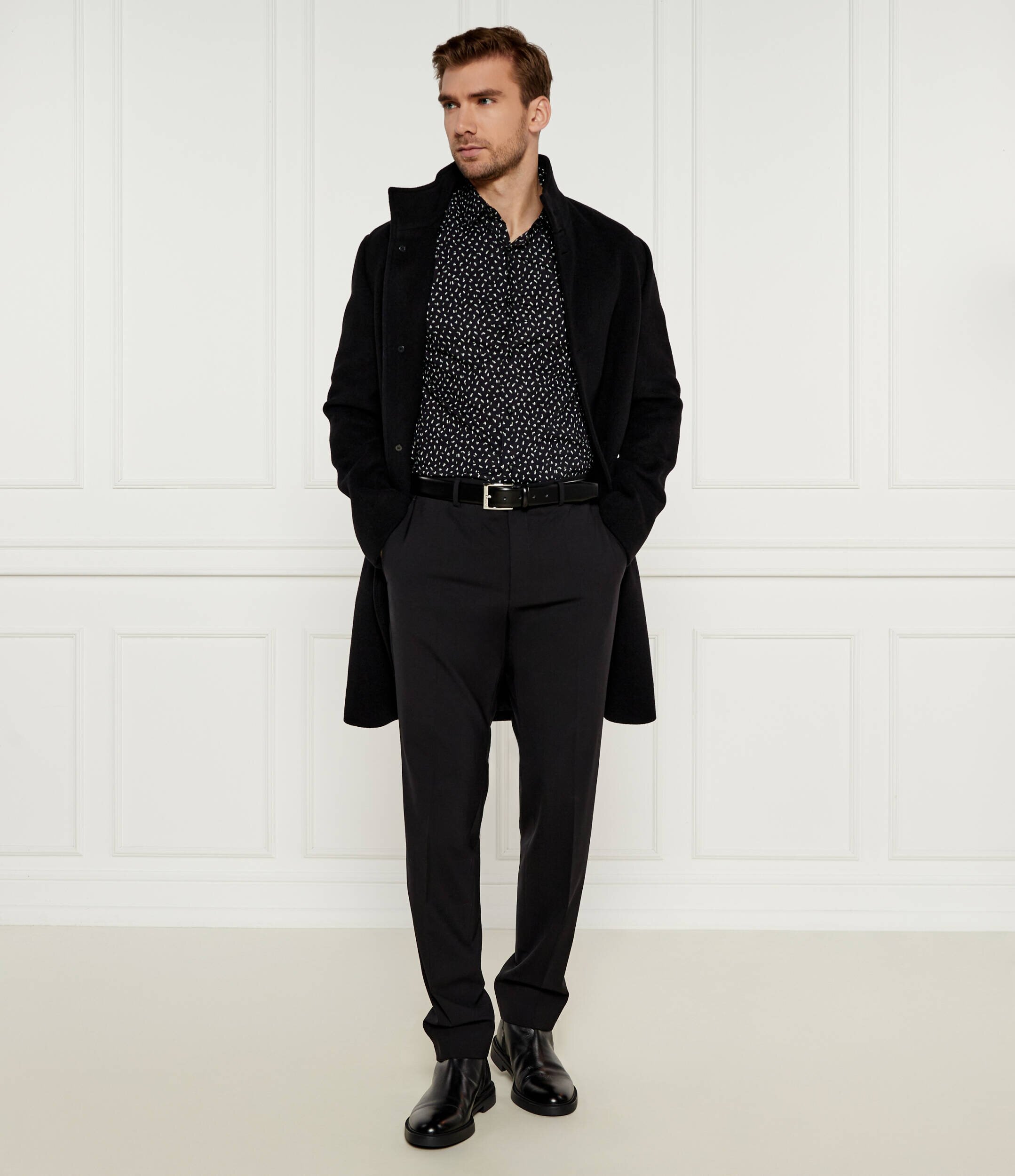 BOSS Black Cămașă H-HANK | Slim Fit | stretch